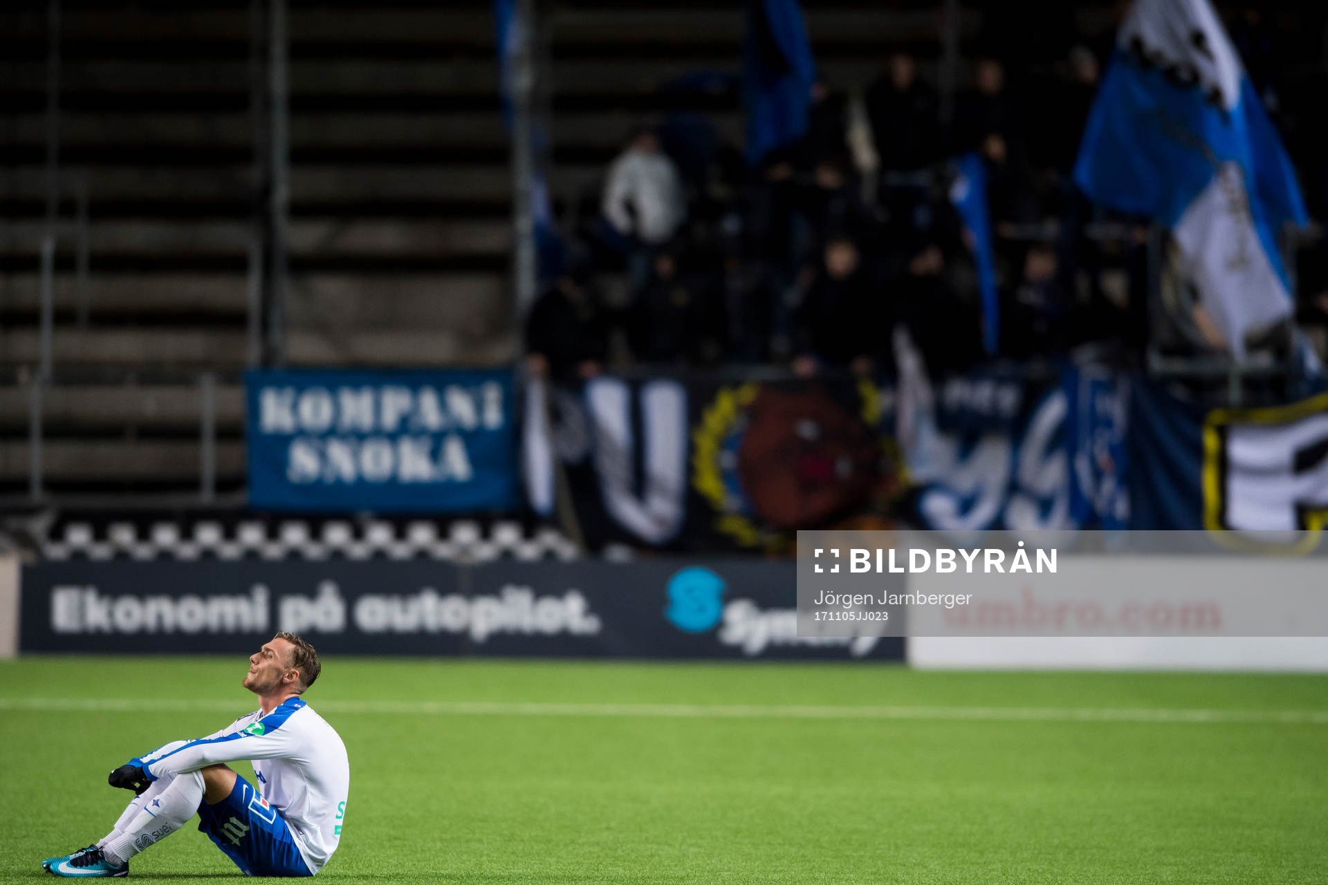 Norrköpings Linus Wahlqvist deppar