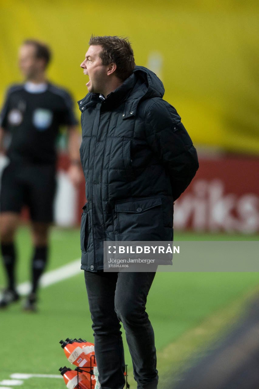 Norrköpings tränare Jens Gustafsson