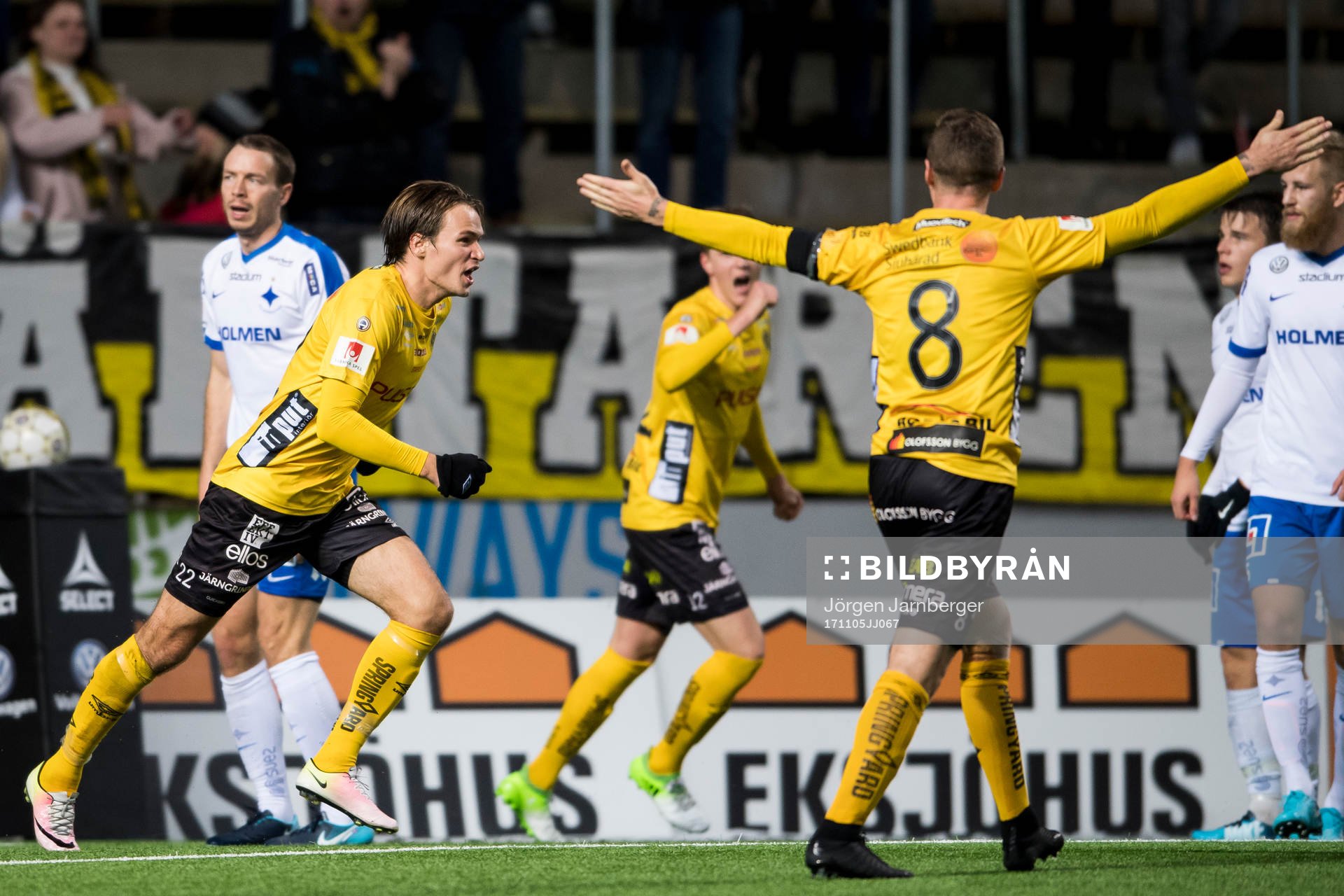 Elfsborgs Viktor Prodell jublar