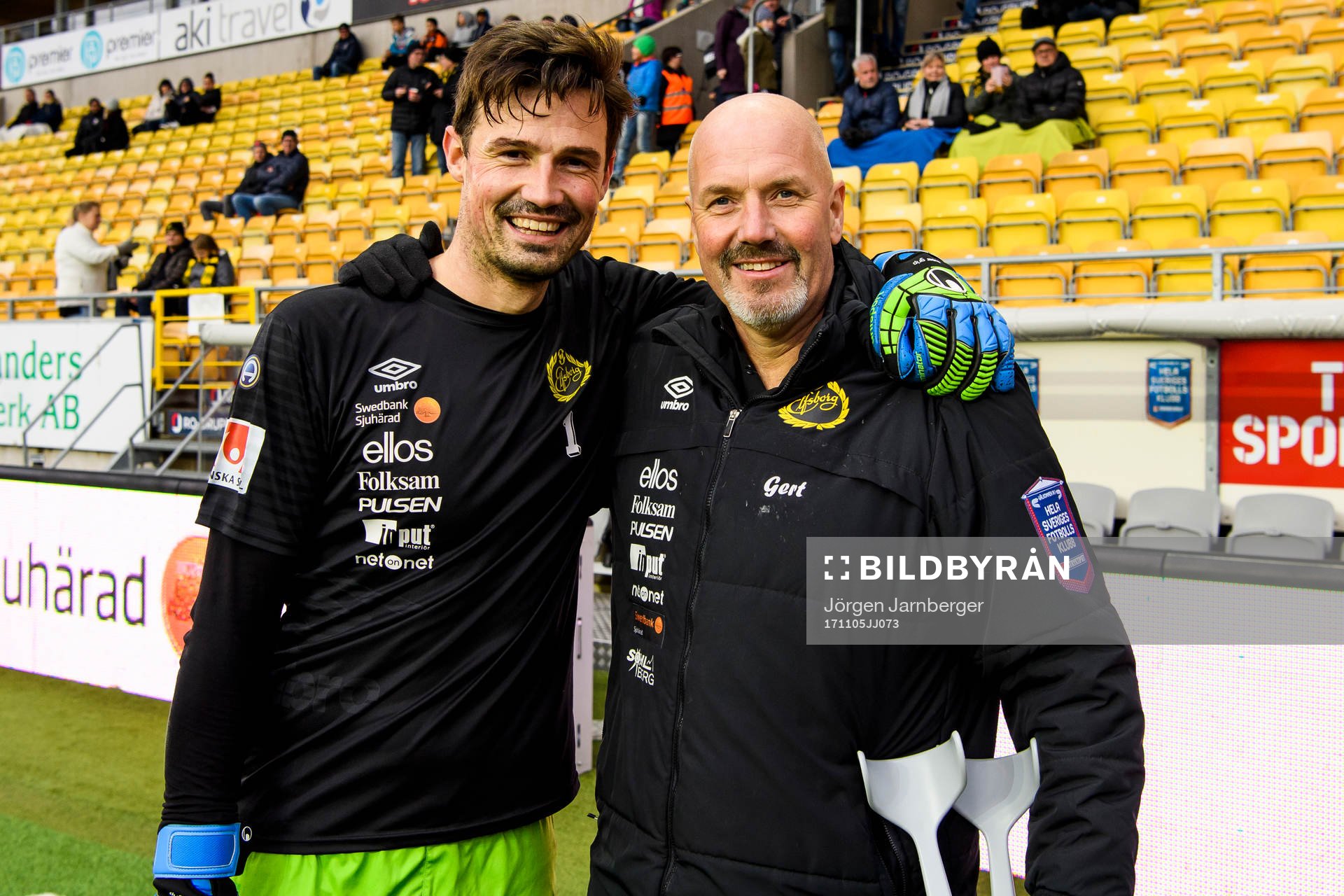 Elfsborgs målvakt Kevin Stuhr Ellegaard och