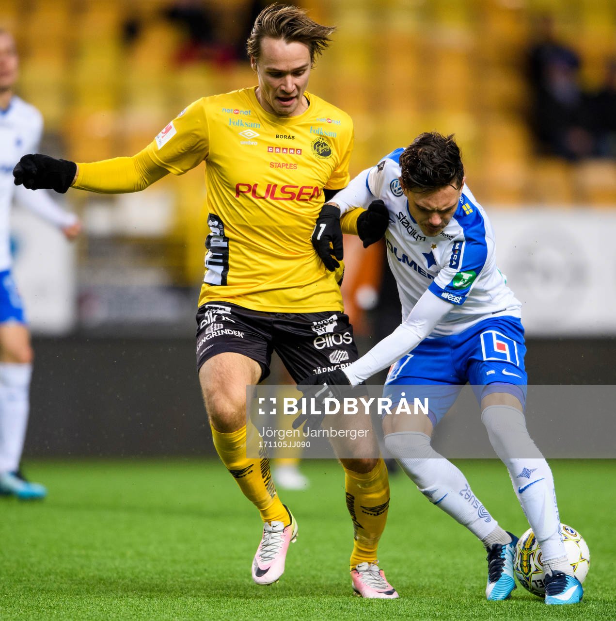 Elfsborgs Viktor Prodell och Norrköpings David Moberg