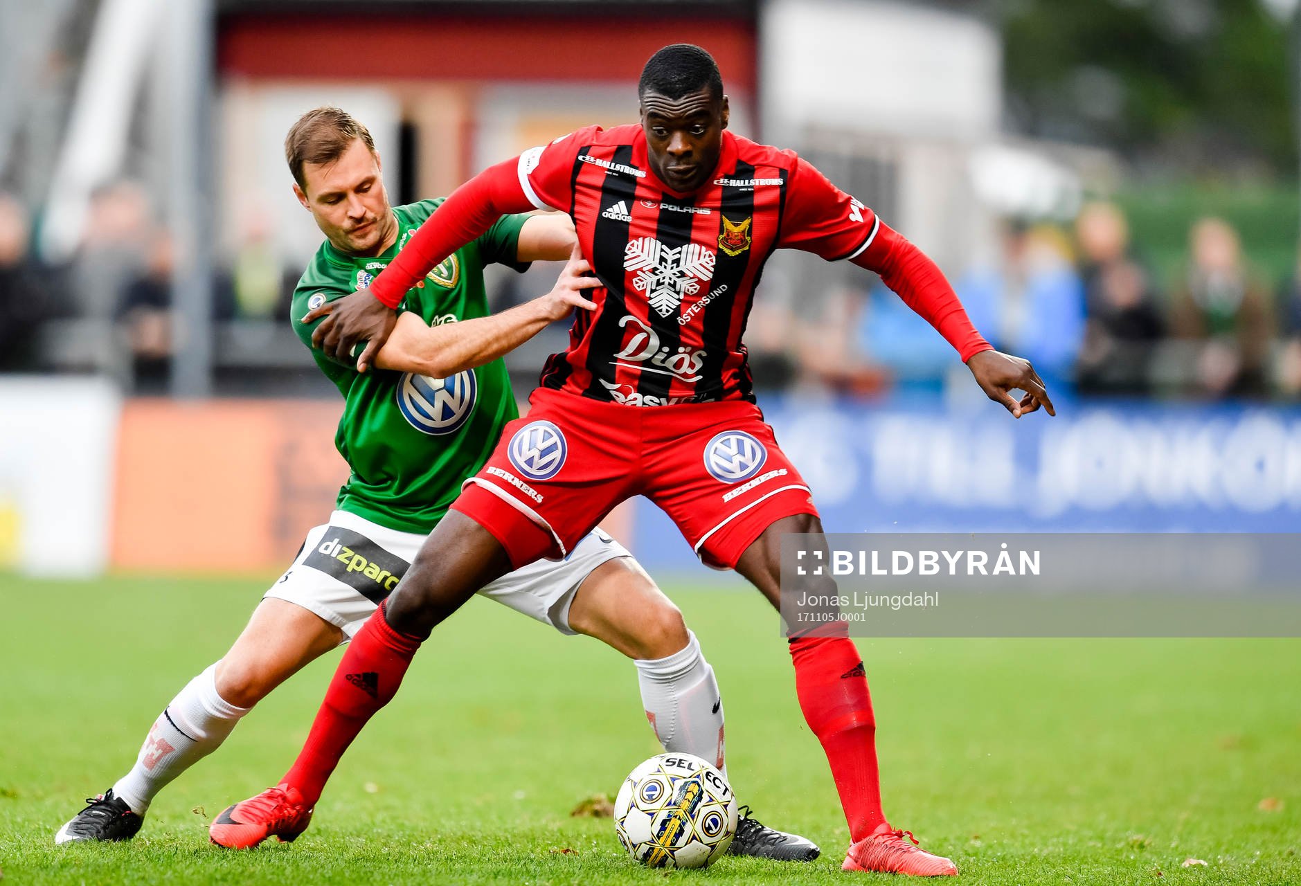 Jönköpings Tom Siwe och Östersunds Ken Sema