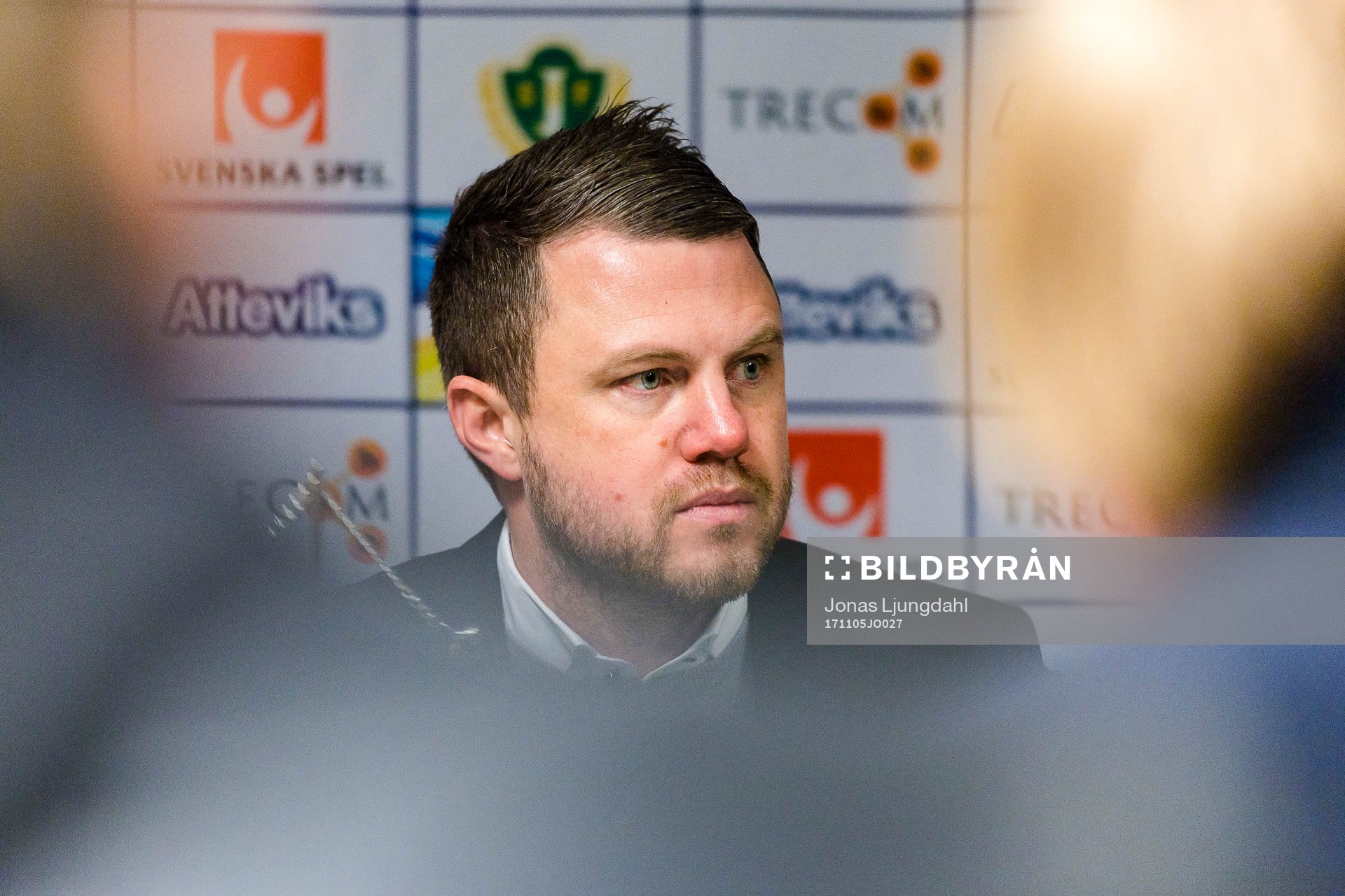 Jönköpings tränare Jimmy Thelin