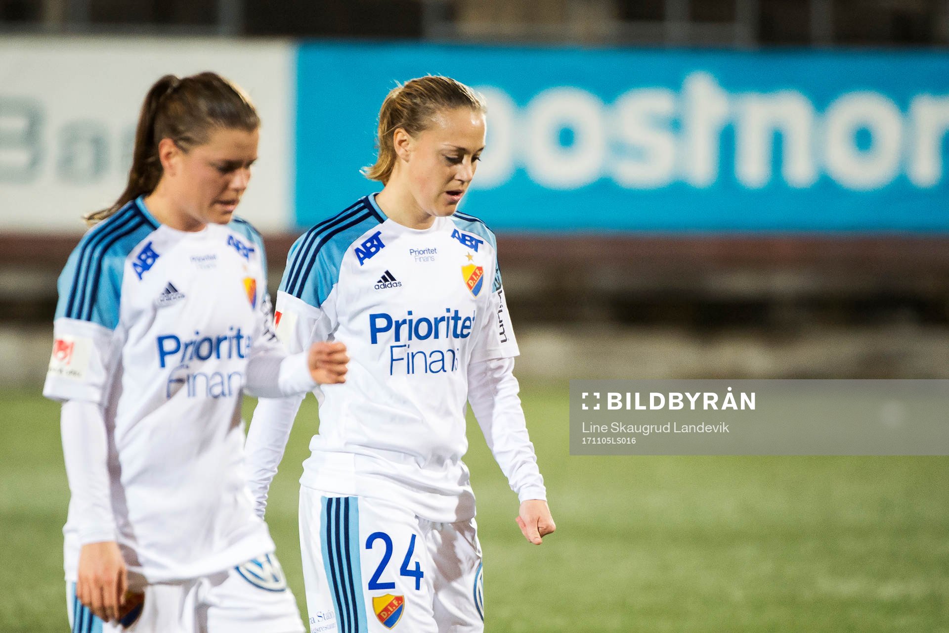 Djurgårdens Freja Hellenberg deppar