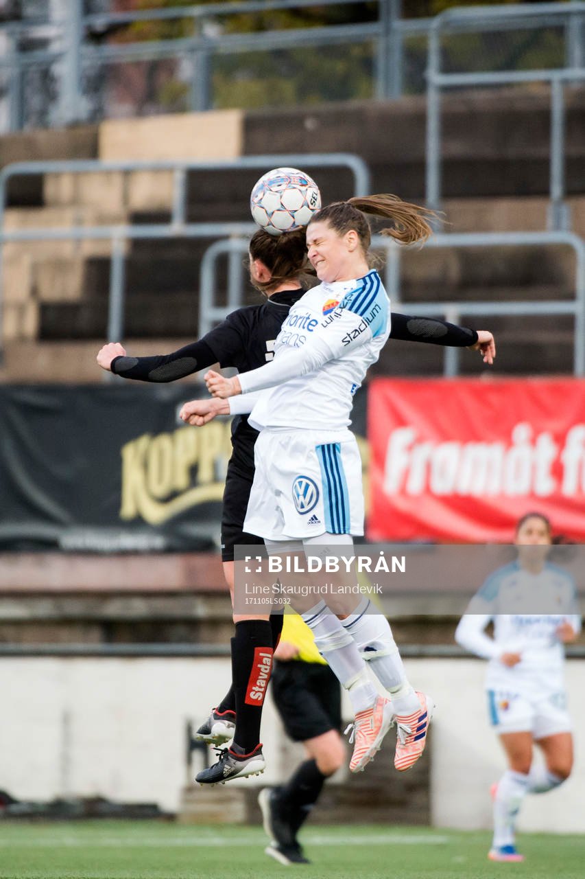 Göteborgs Pauline Hammarlund och Djurgårdens Kim Sundlöv