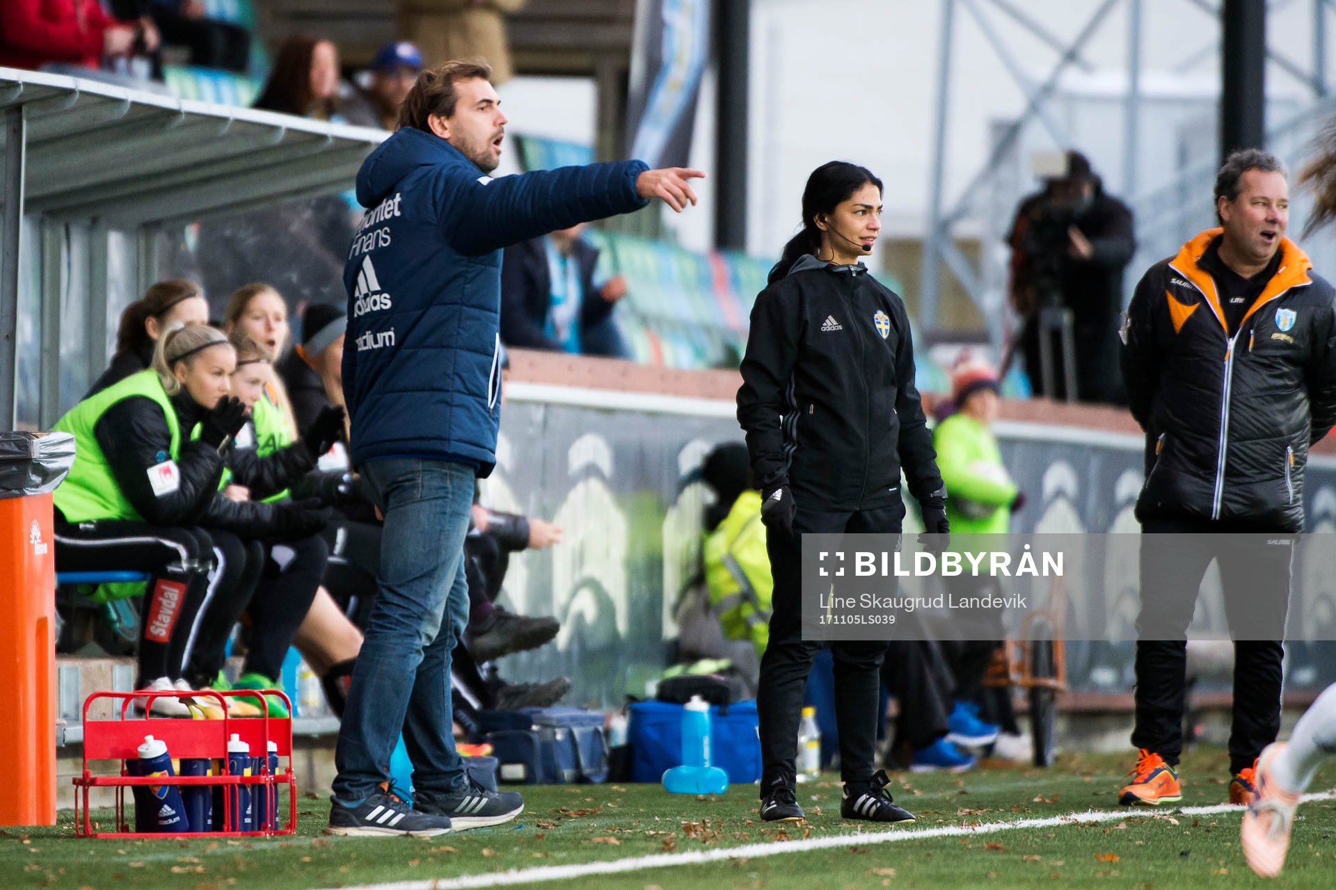 Djurgårdens tränare Joel Riddez