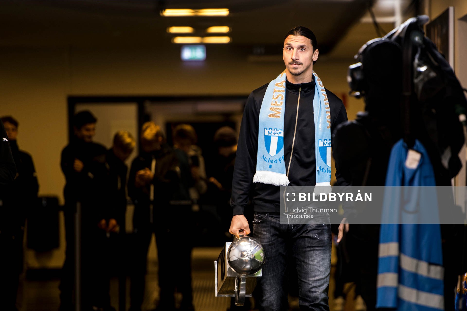 Malmö FFs Zlatan Ibrahimovic kommer ut med Lennart