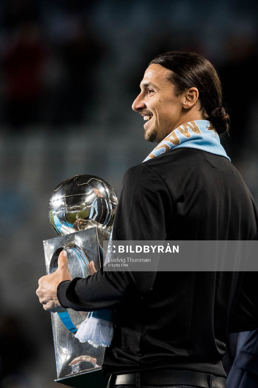 Malmö FFs Zlatan Ibrahimovic kommer ut med Lennart