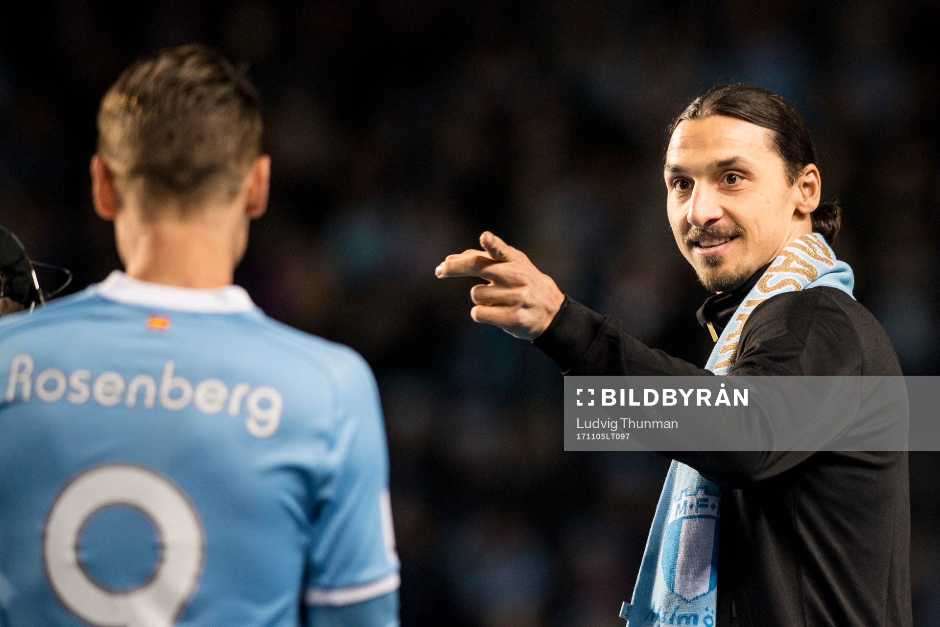 Malmö FFs Zlatan Ibrahimovic kommer ut med Lennart