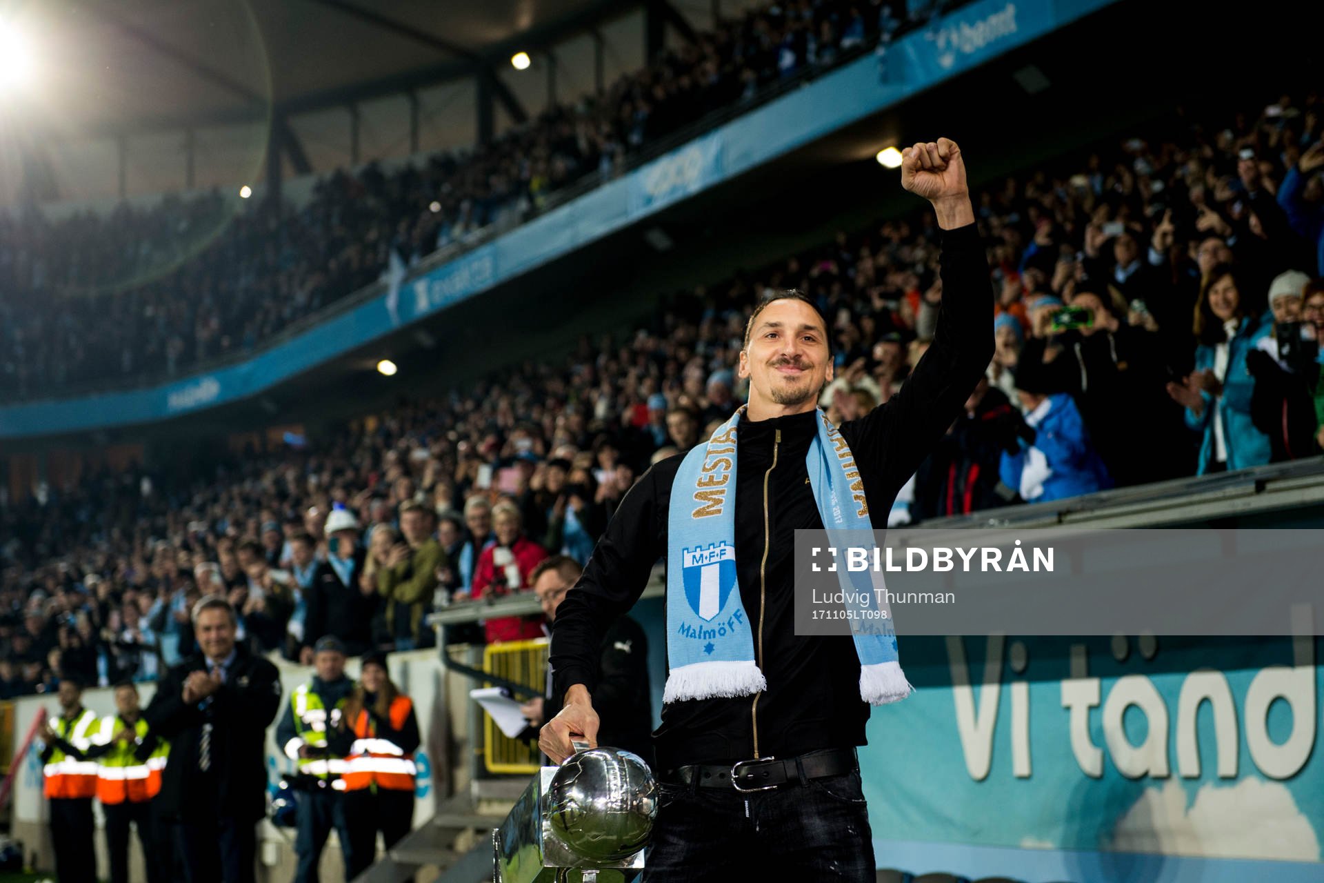 Malmö FFs Zlatan Ibrahimovic kommer ut med Lennart
