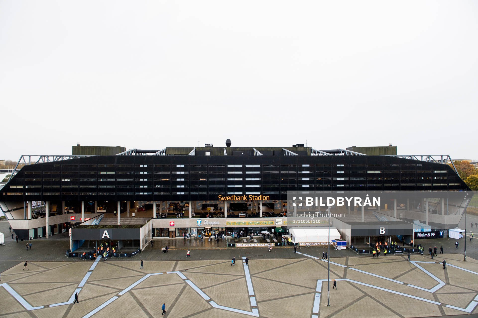 Exteriör över Swedbank Stadion