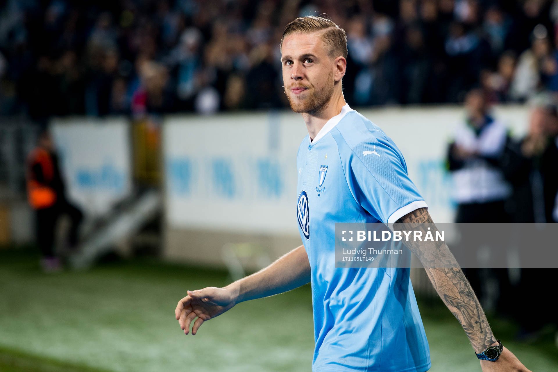Malmö FFs fd spelare Pontus Jansson representant för ett