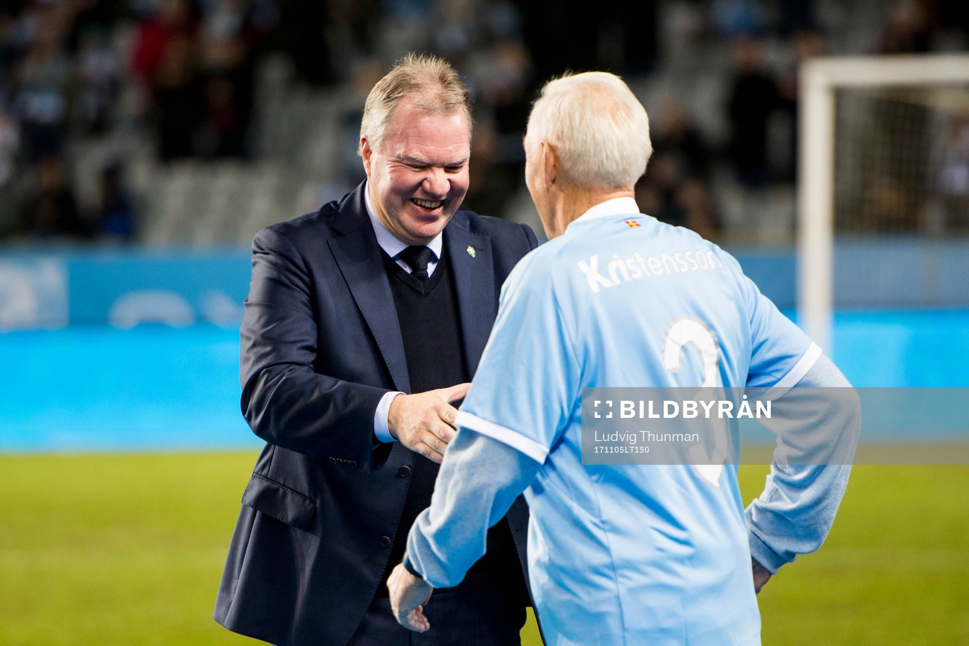 Svenska fotbollsförbundets ordförande Karl-Erik Nilsson