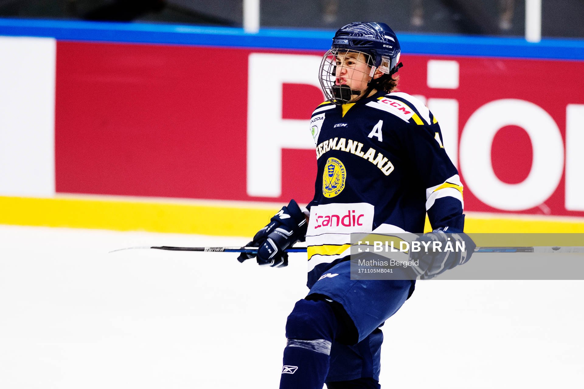 Ångermanlands Hugo Styf jublar