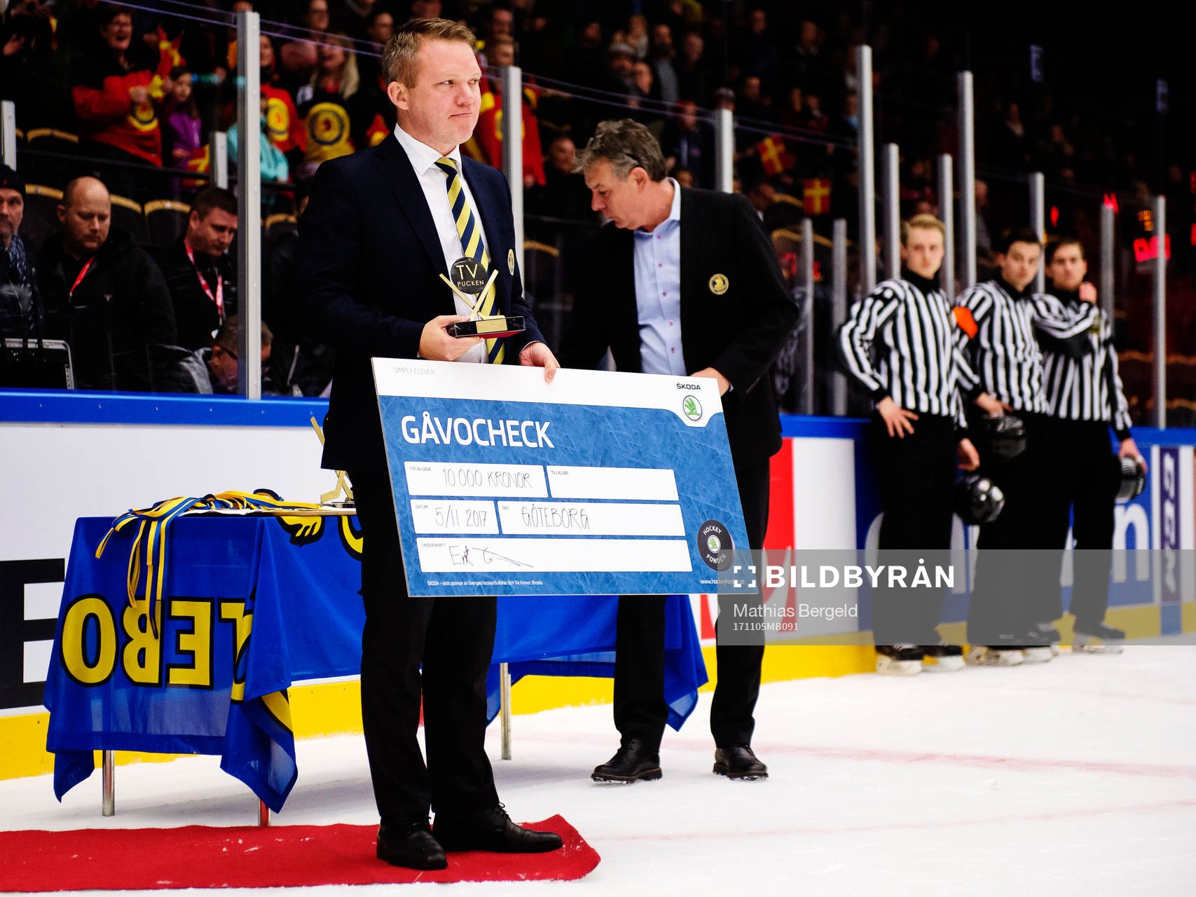 Ordföranden för Svenska Ishockeyförbundet, Anders