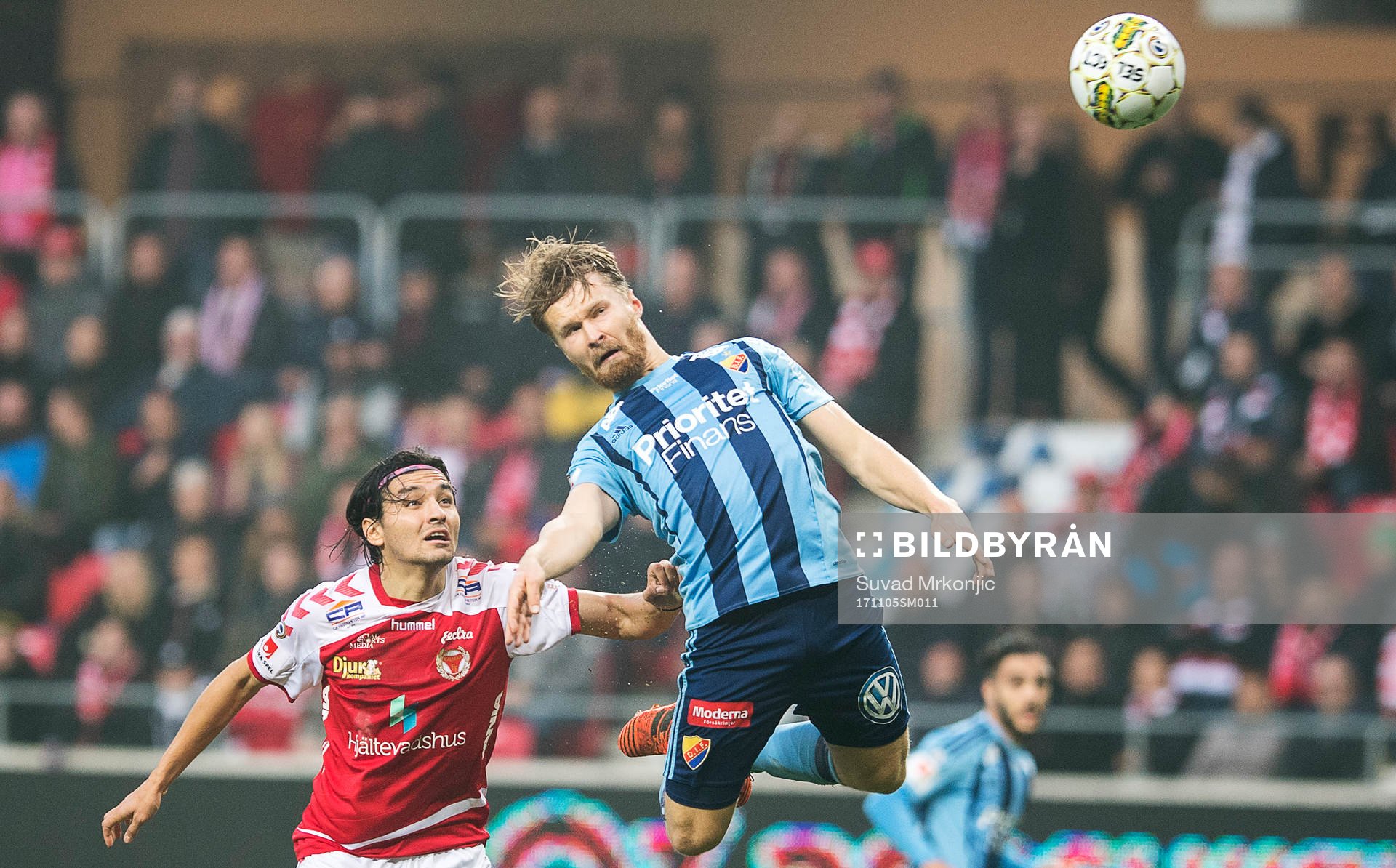 Kalmars Emin Nouri och Djurgårdens Jacob Une Larsson