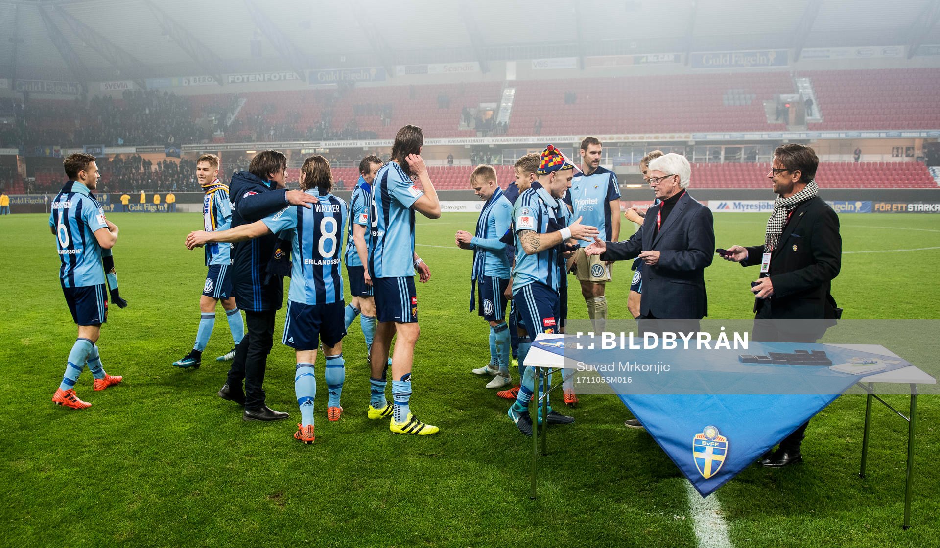 Prisutdelning till Djurgården