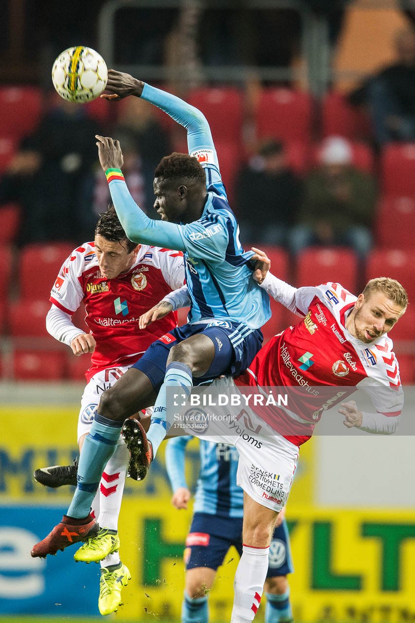 Kalmars Erton Fejzullahu och Jonathan Ring  samt