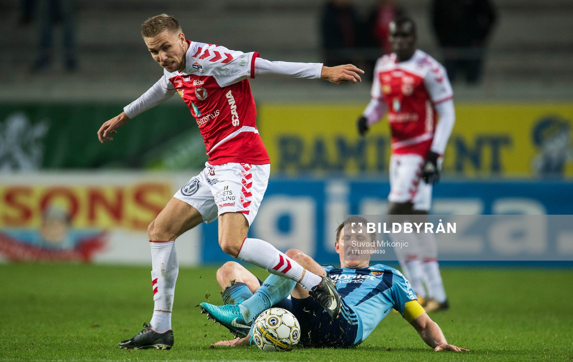 Kalmars Jonathan Ring och Djurgårdens Kim Källström