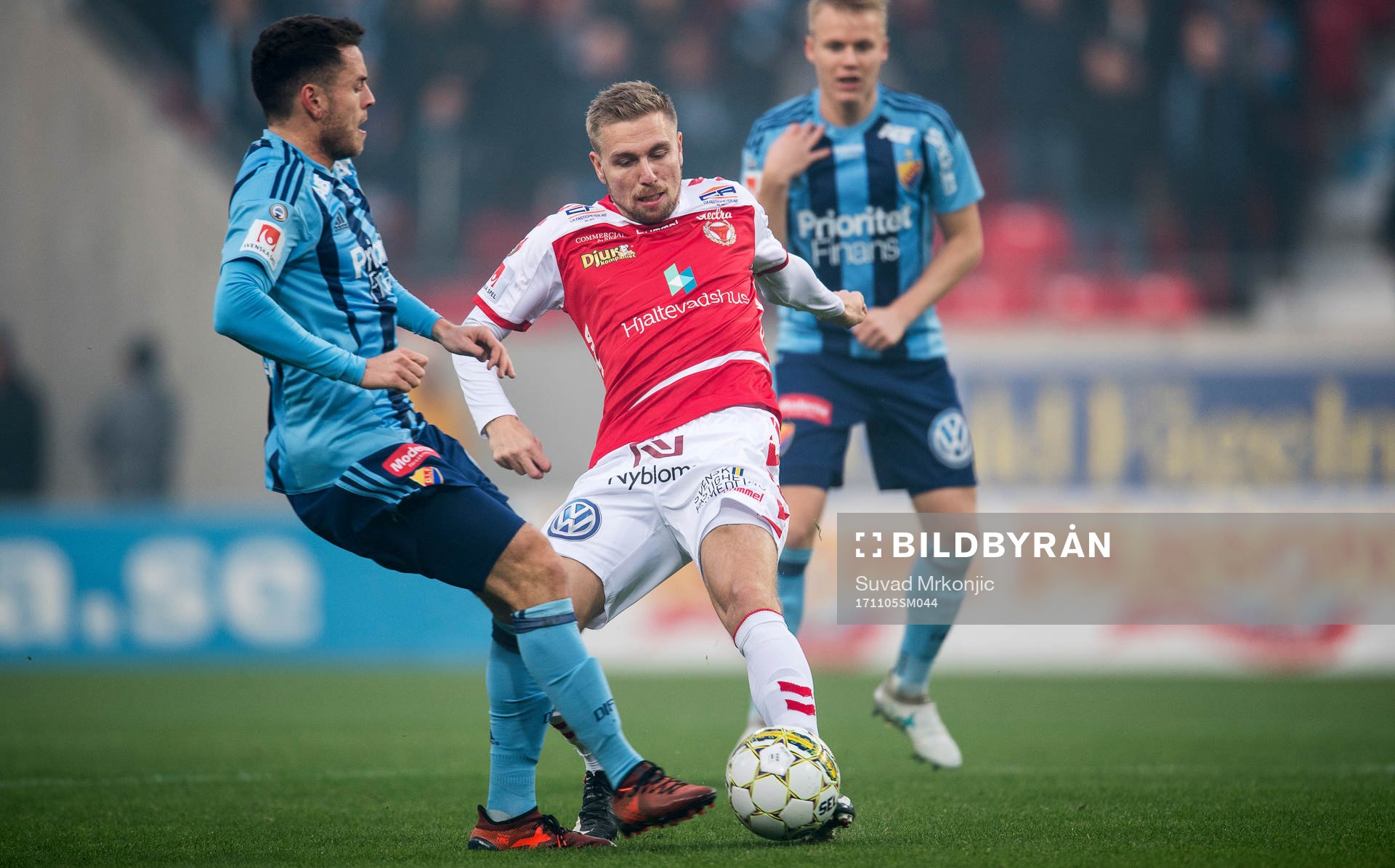 Kalmars Jonathan Ring och Djurgårdens Kerim Mrabti