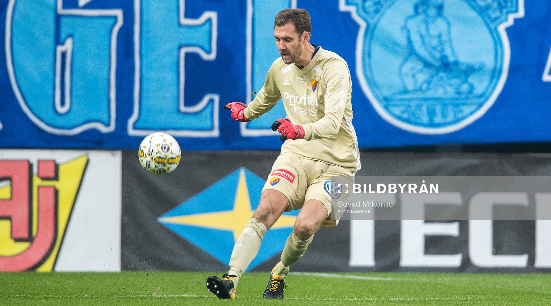 Djurgårdens målvakt Andreas Isaksson