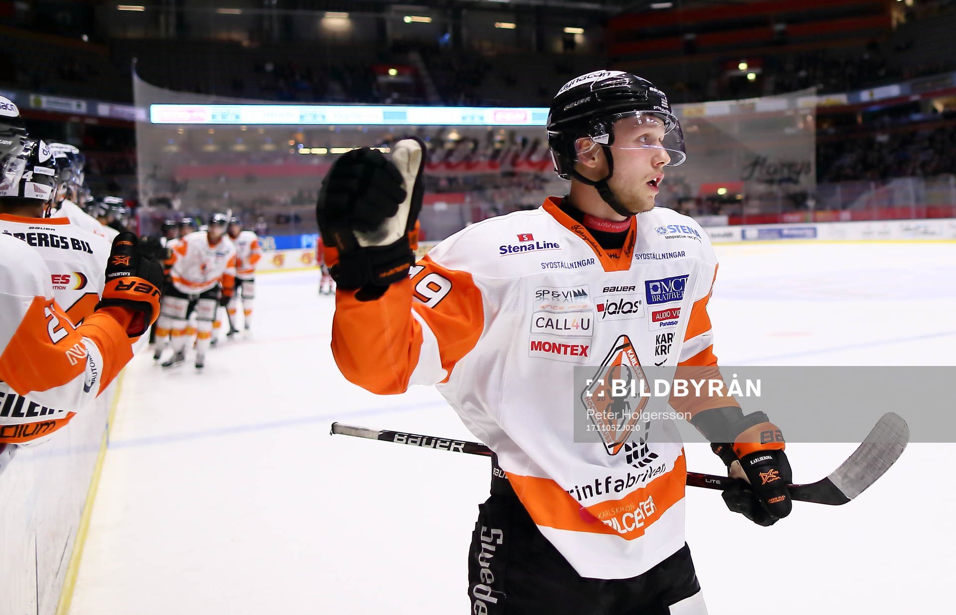 Karlskronas Emil Lundberg jubel