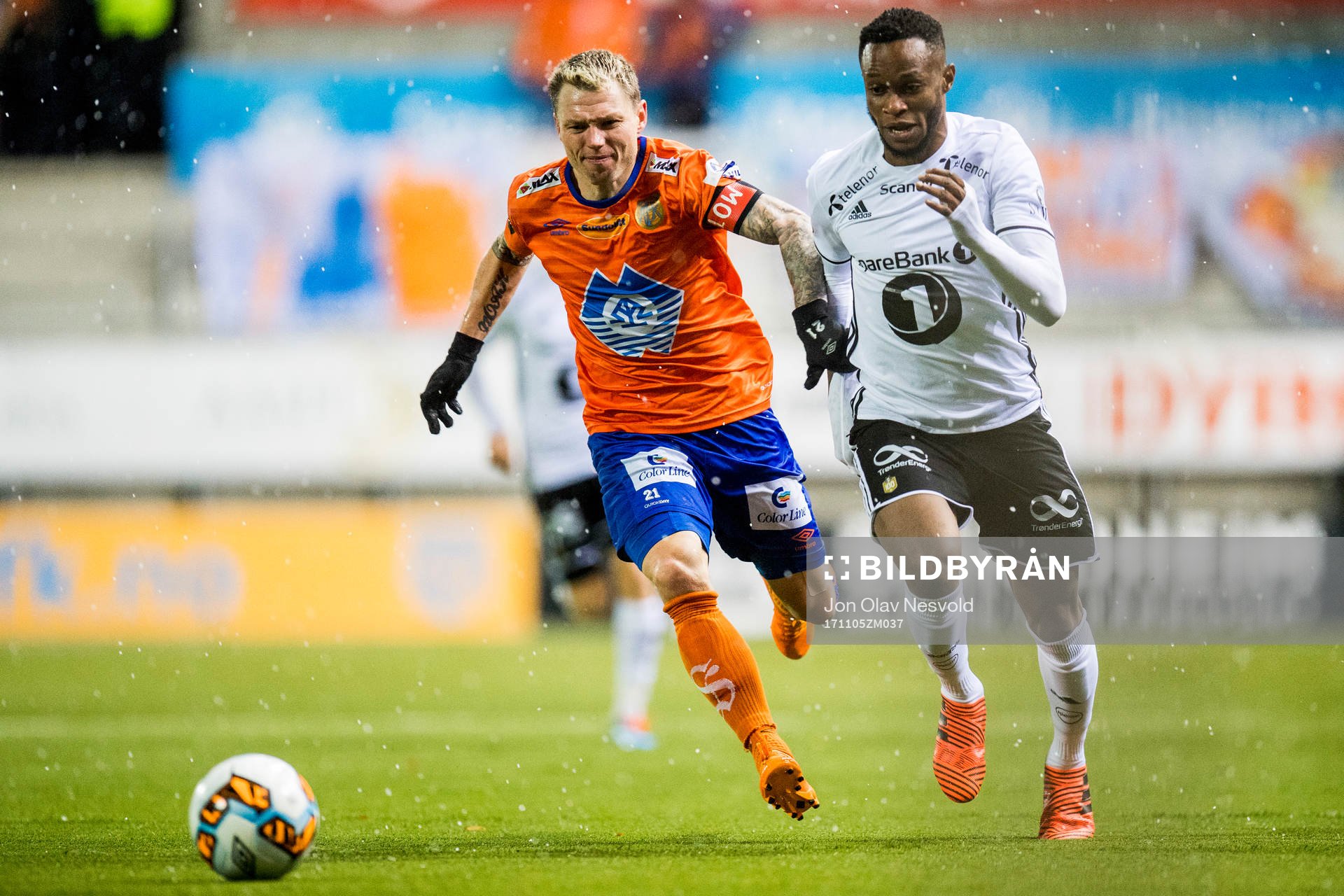 Bjørn Helge Semundseth Riise of Aalesund and Samuel