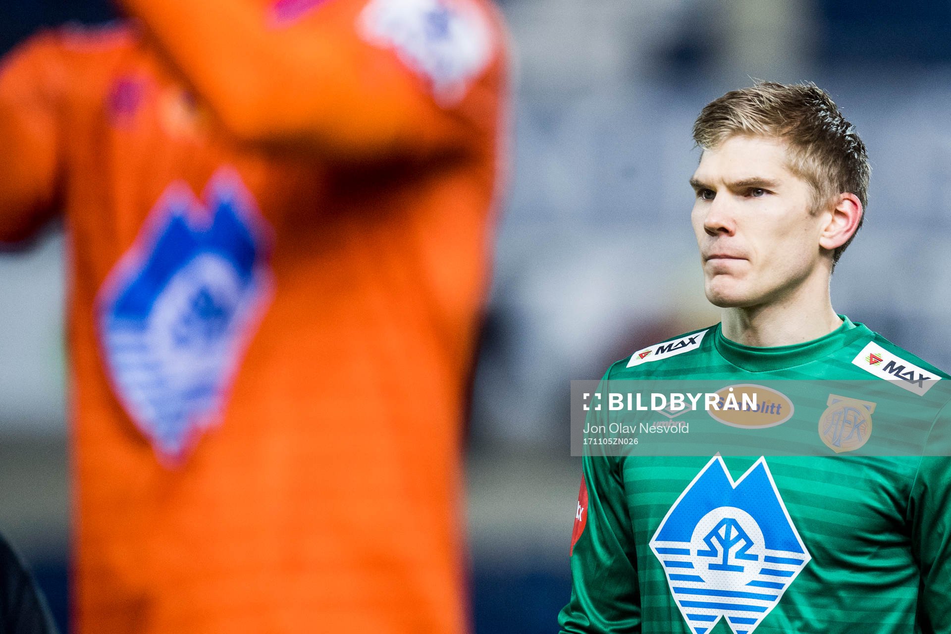 Goalkeeper Andreas Lie of Aalesund