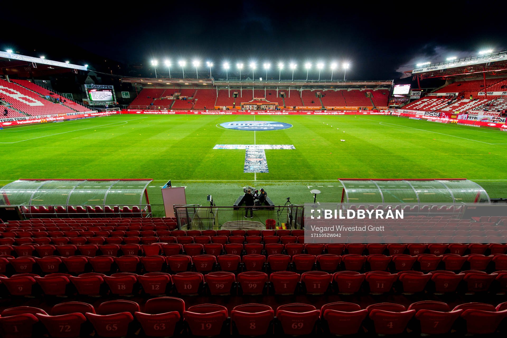 General view of Brann Stadion