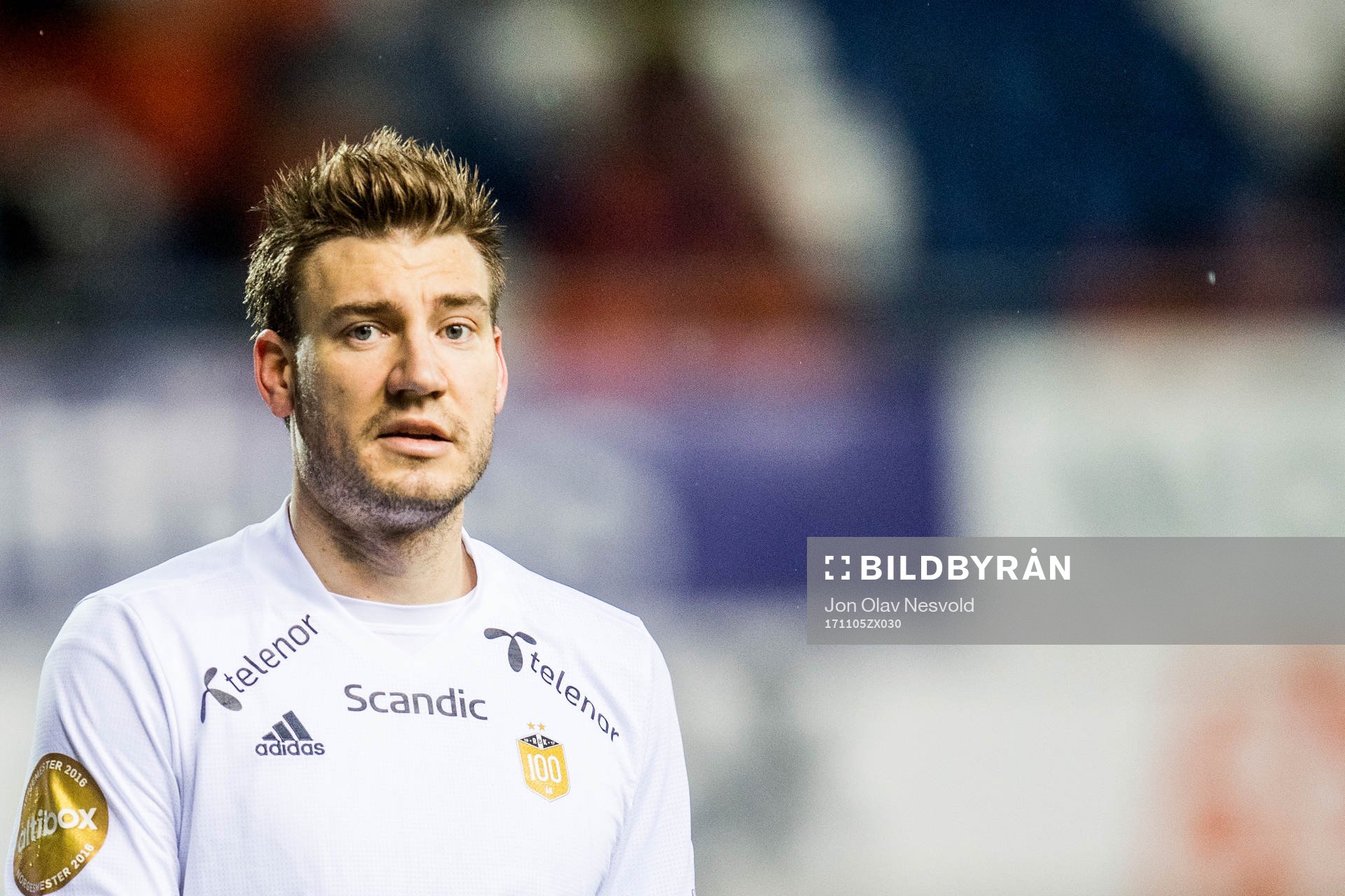 Nicklas Bendtner of Rosenborg