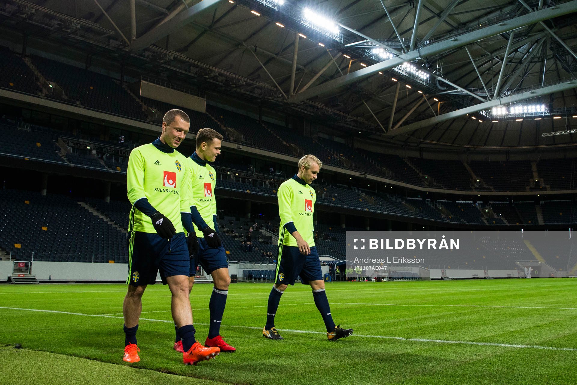 Sveriges Jakob Johansson, Viktor Claesson och Johan Larsson