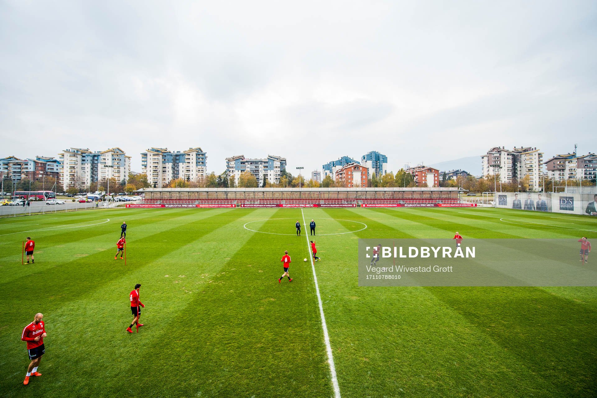 General view of the field