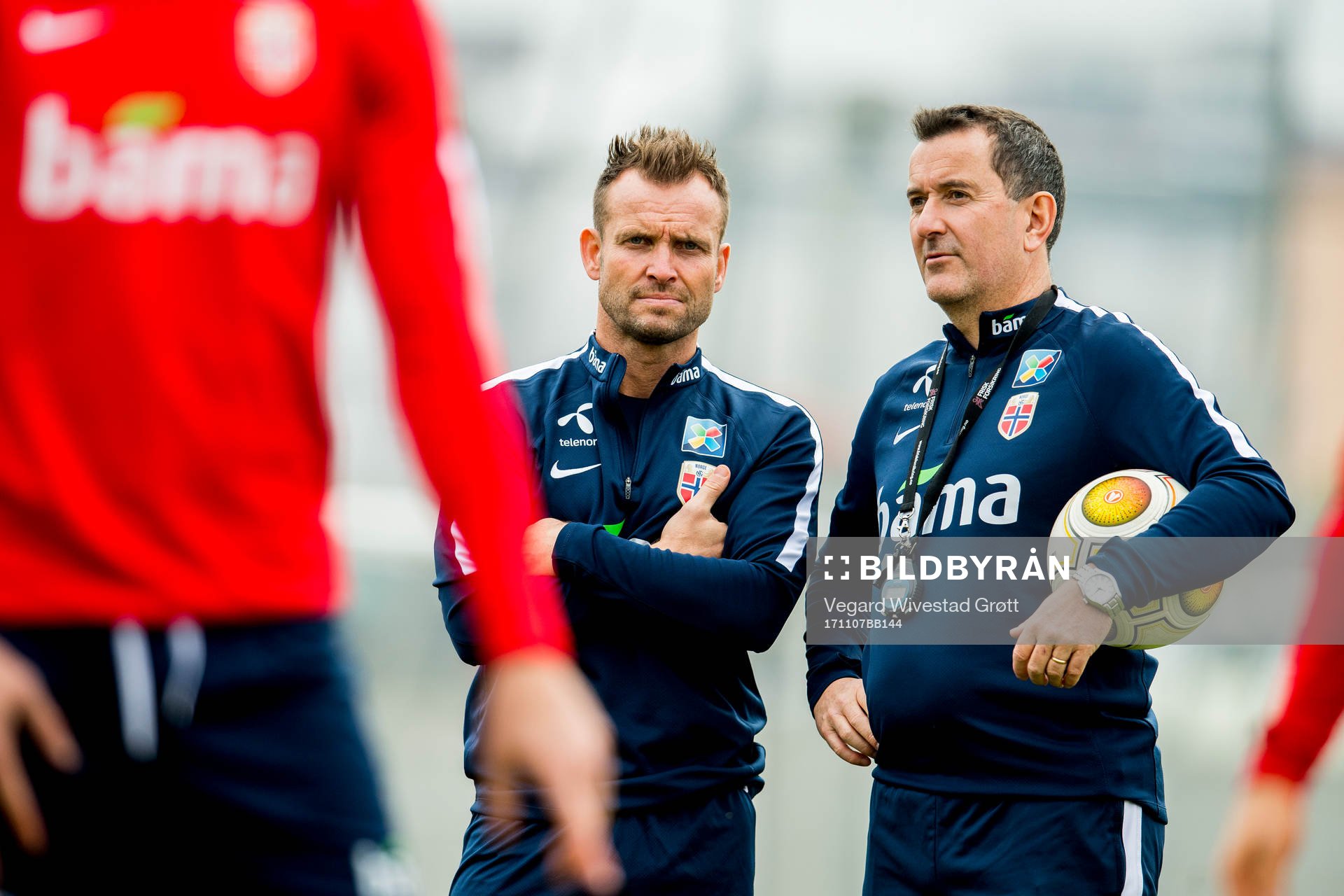 Thomas Ødegaard, manual therapist, and Per Joar Hansen,