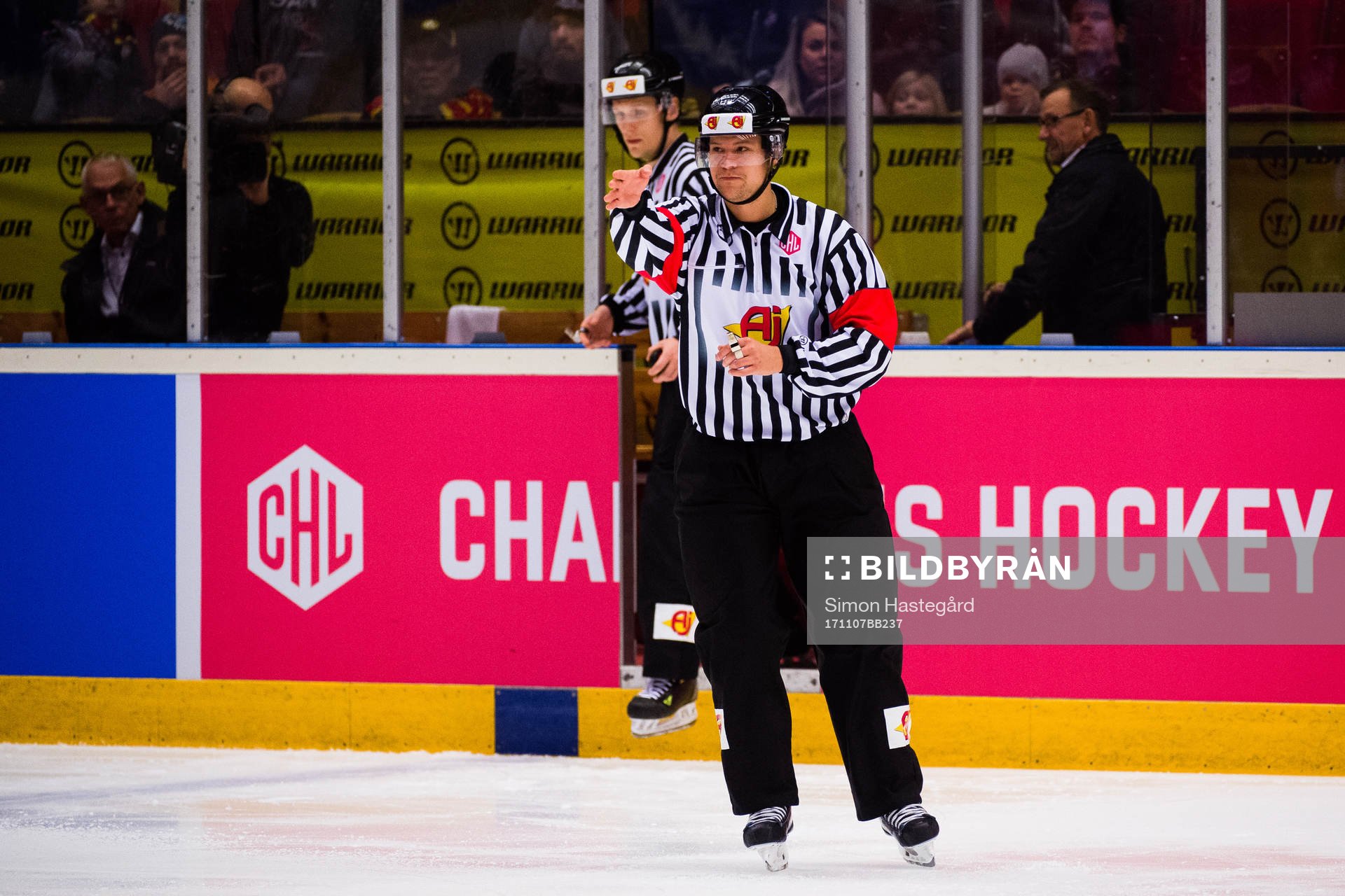 Referee Lasse Heikkinen