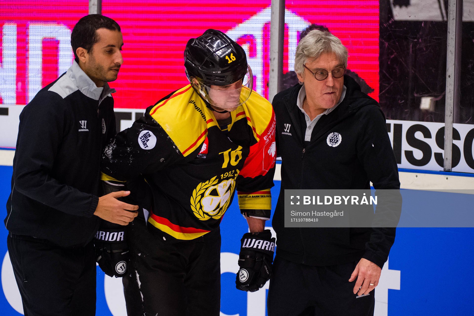 Daniel Paille of Brynäs injured