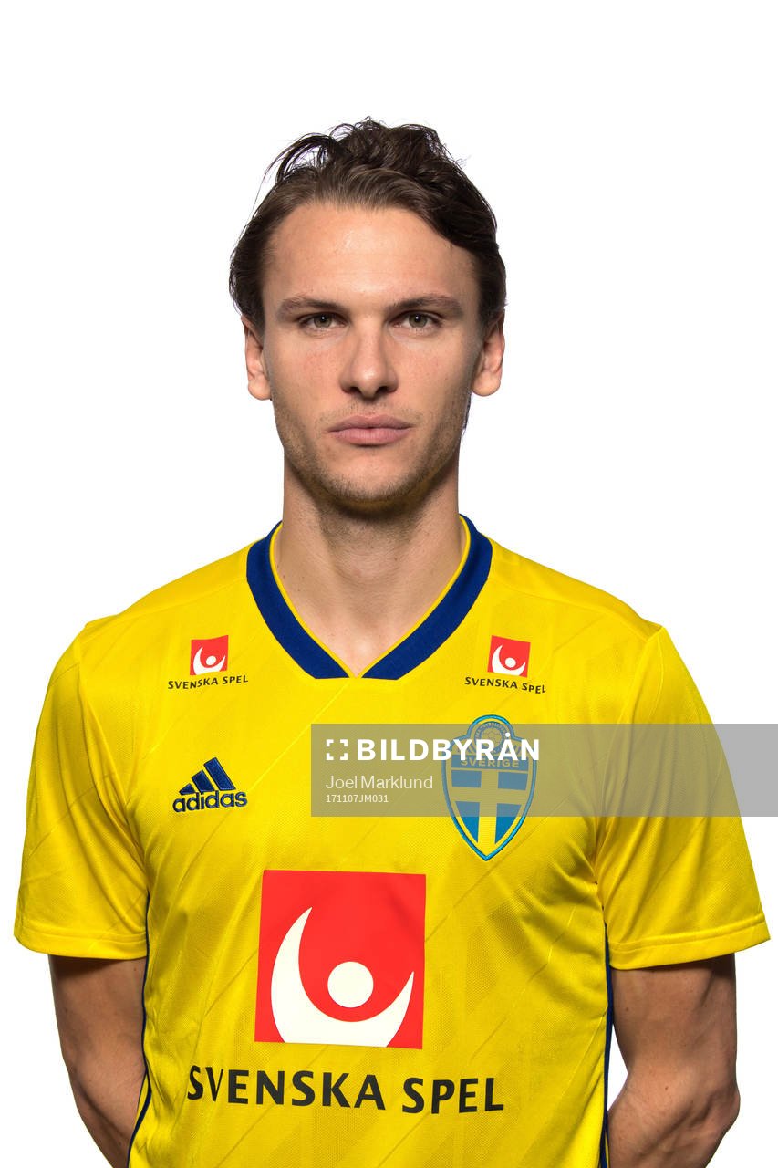 Albin Ekdal, spelare i Sveriges fotbollslandslag