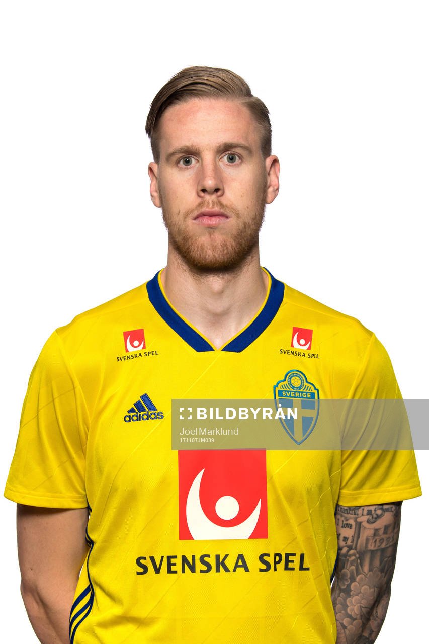 Pontus Jansson, spelare i Sveriges fotbollslandslag