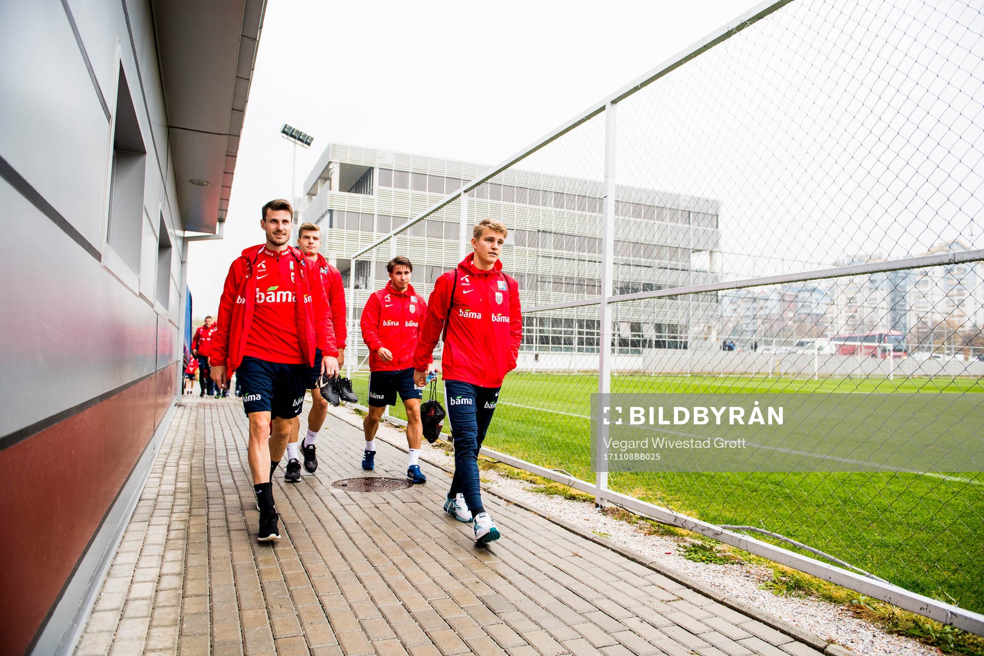 Håvard Nordtveit, Alexander Sørloth, Anders Trondsen and