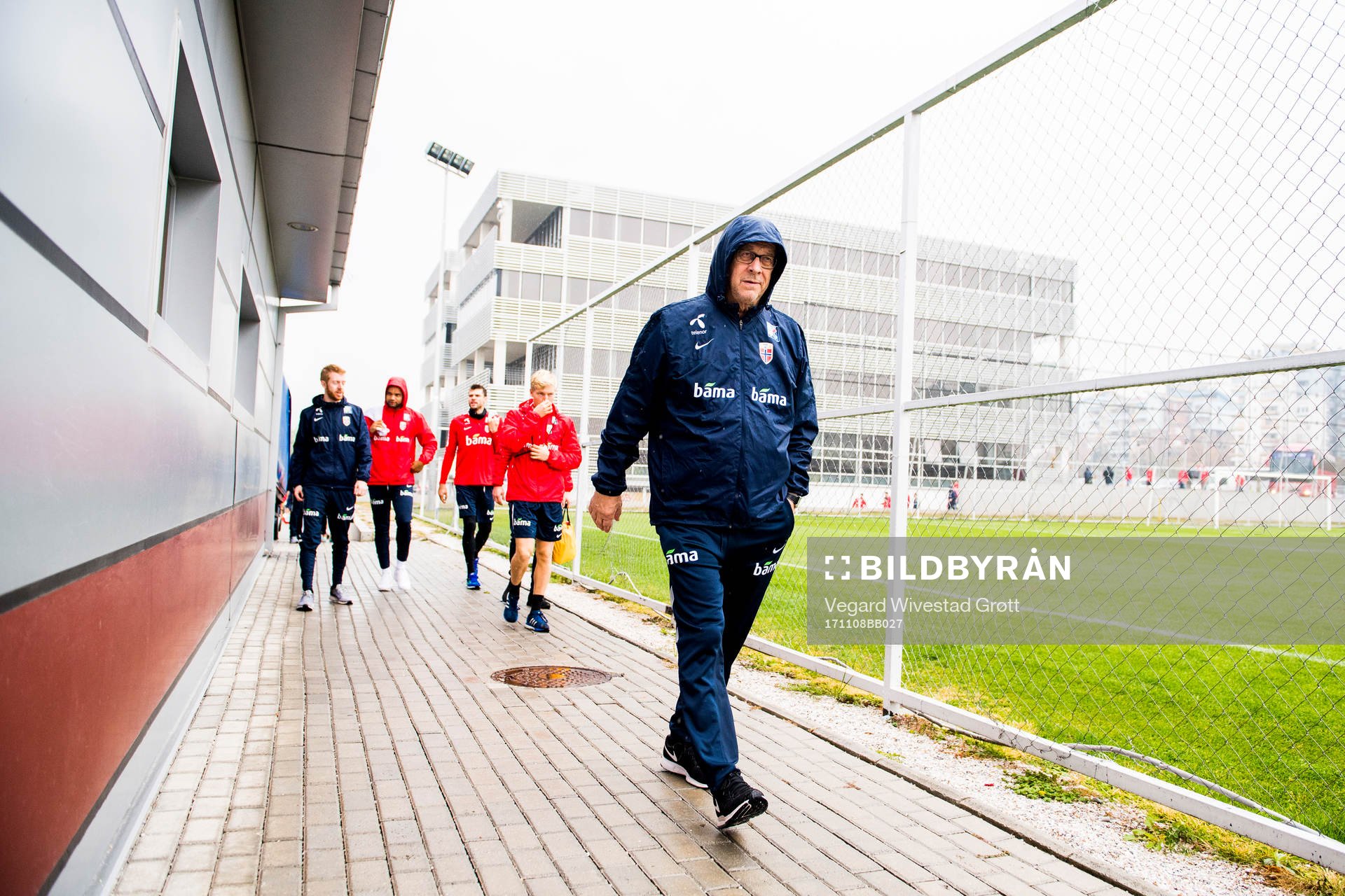 Lars Lagerbäck, head coach of Norway