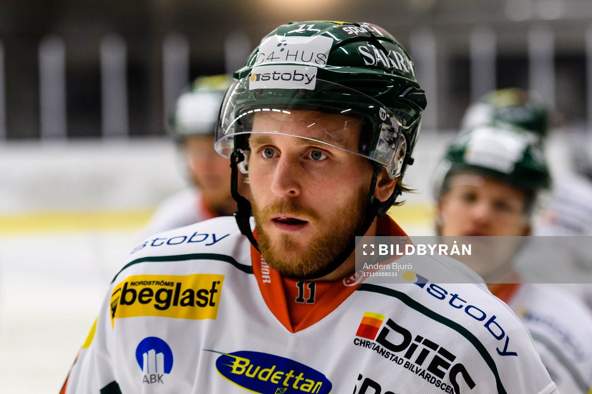 Kristianstads Fredrik Hansson jublar