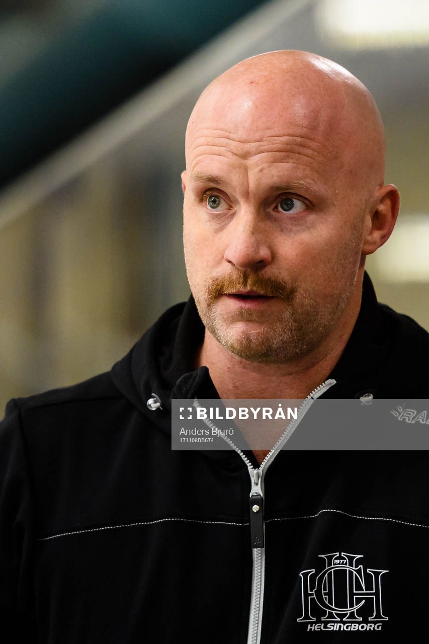 Helsingborgs tränare Tim Brithén