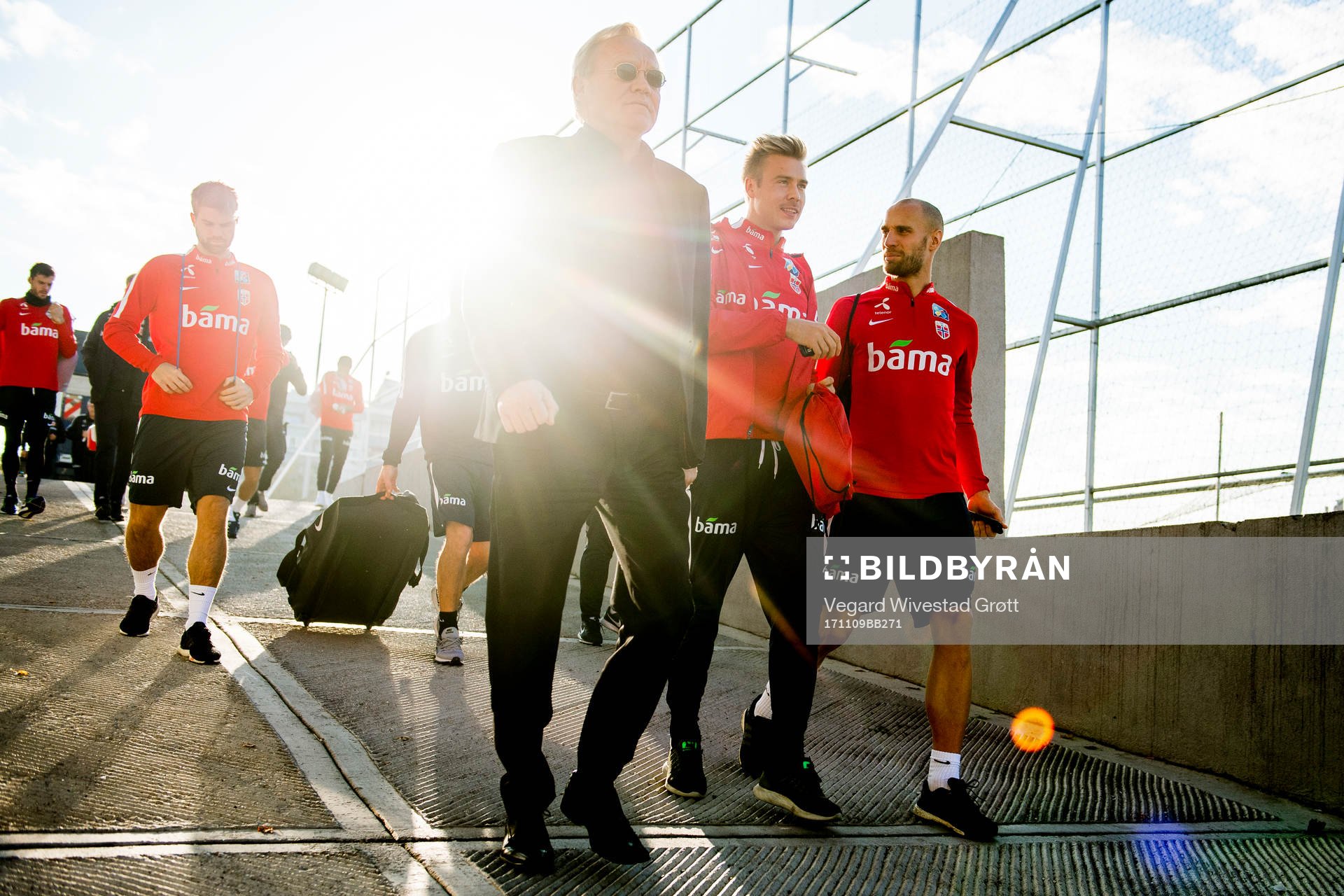 Geir Ellefsen, head of security of the Norwegian Football