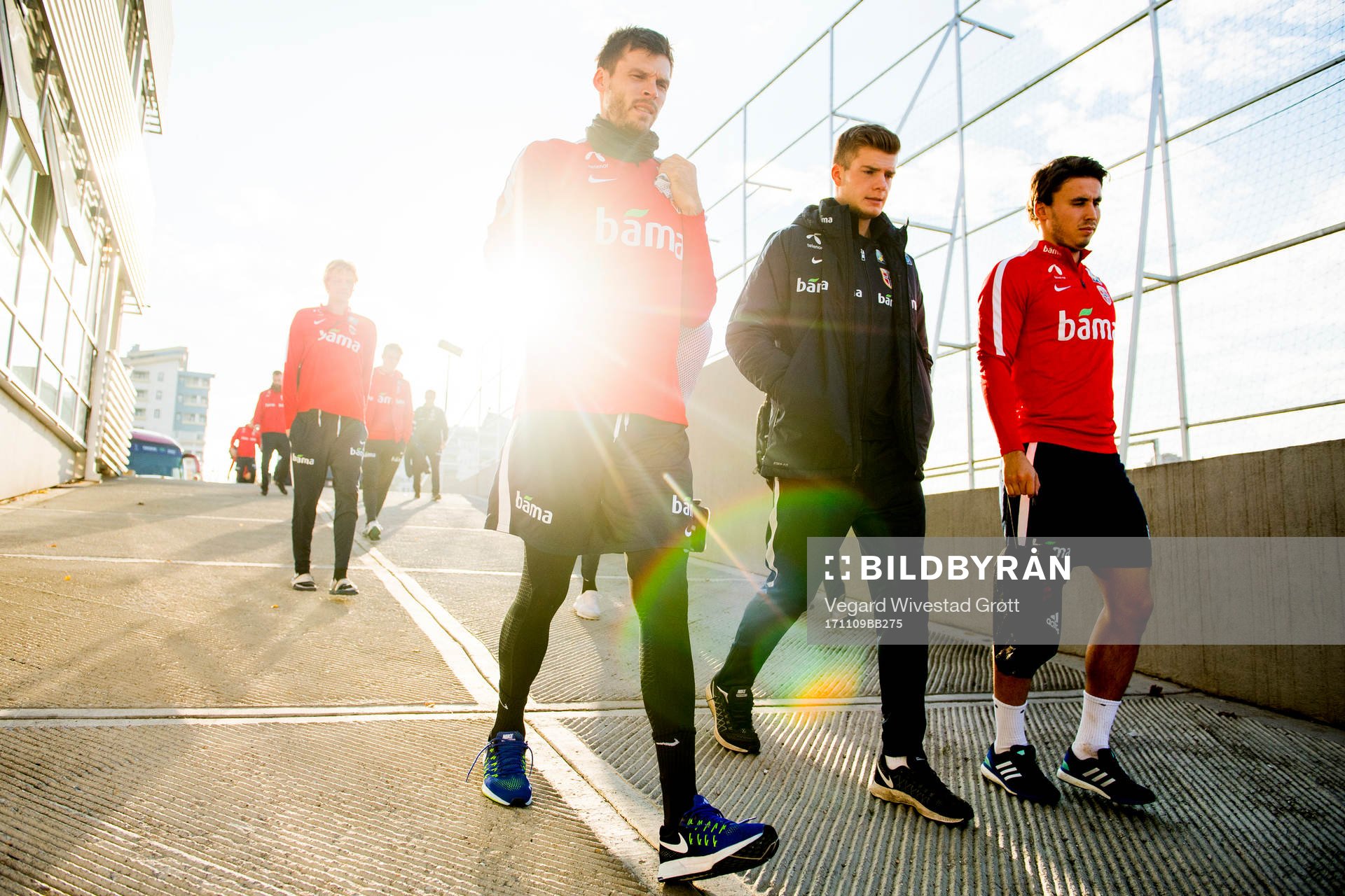 Goalkeeper Rune Almenning Jarstein, Alexander Sørloth and