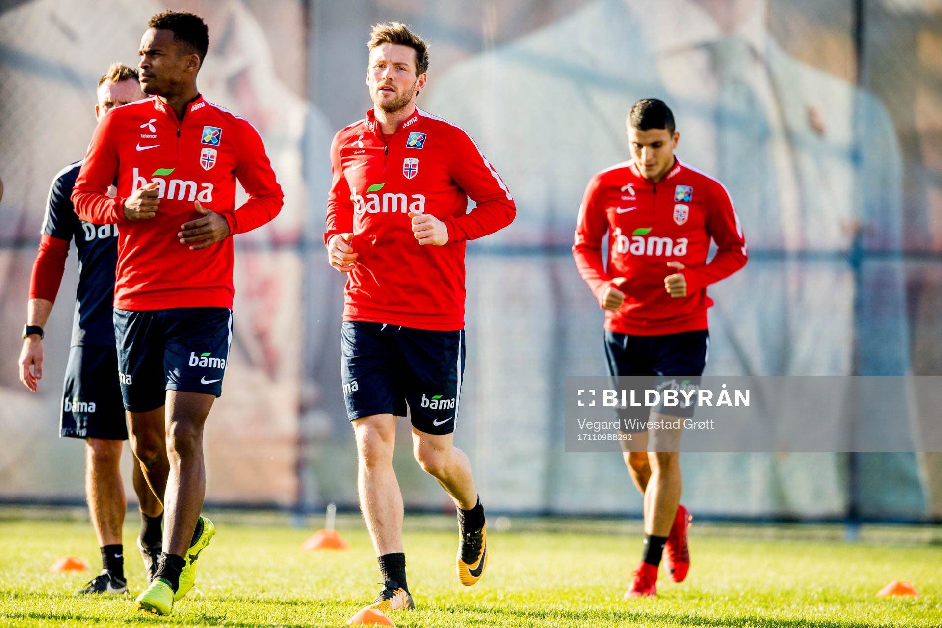 Ola Kamara, Pål Alexander Kirkevold and Mohamed