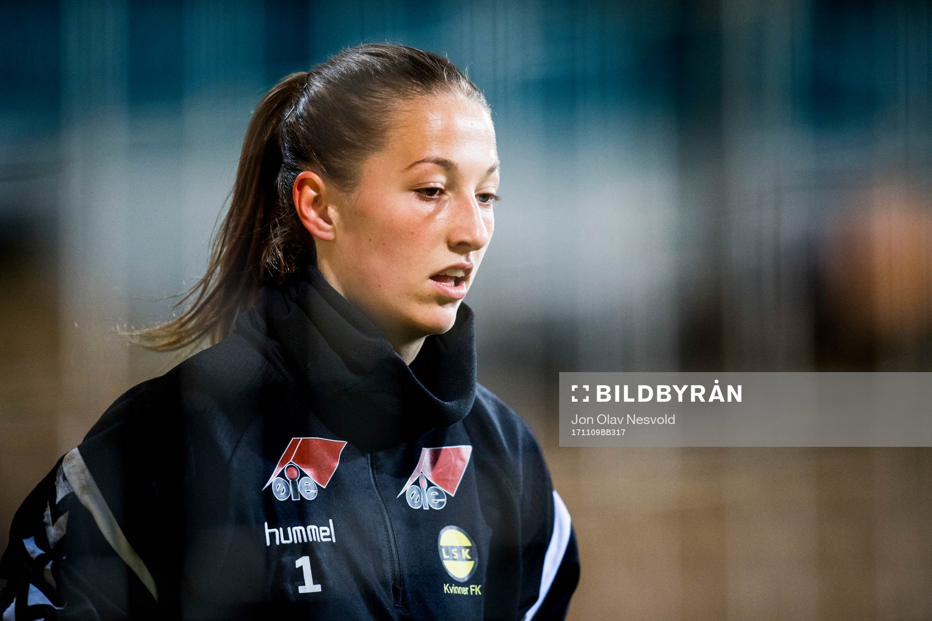 Goalkeeper Cecilie Fiskerstrand of LSK Kvinner
