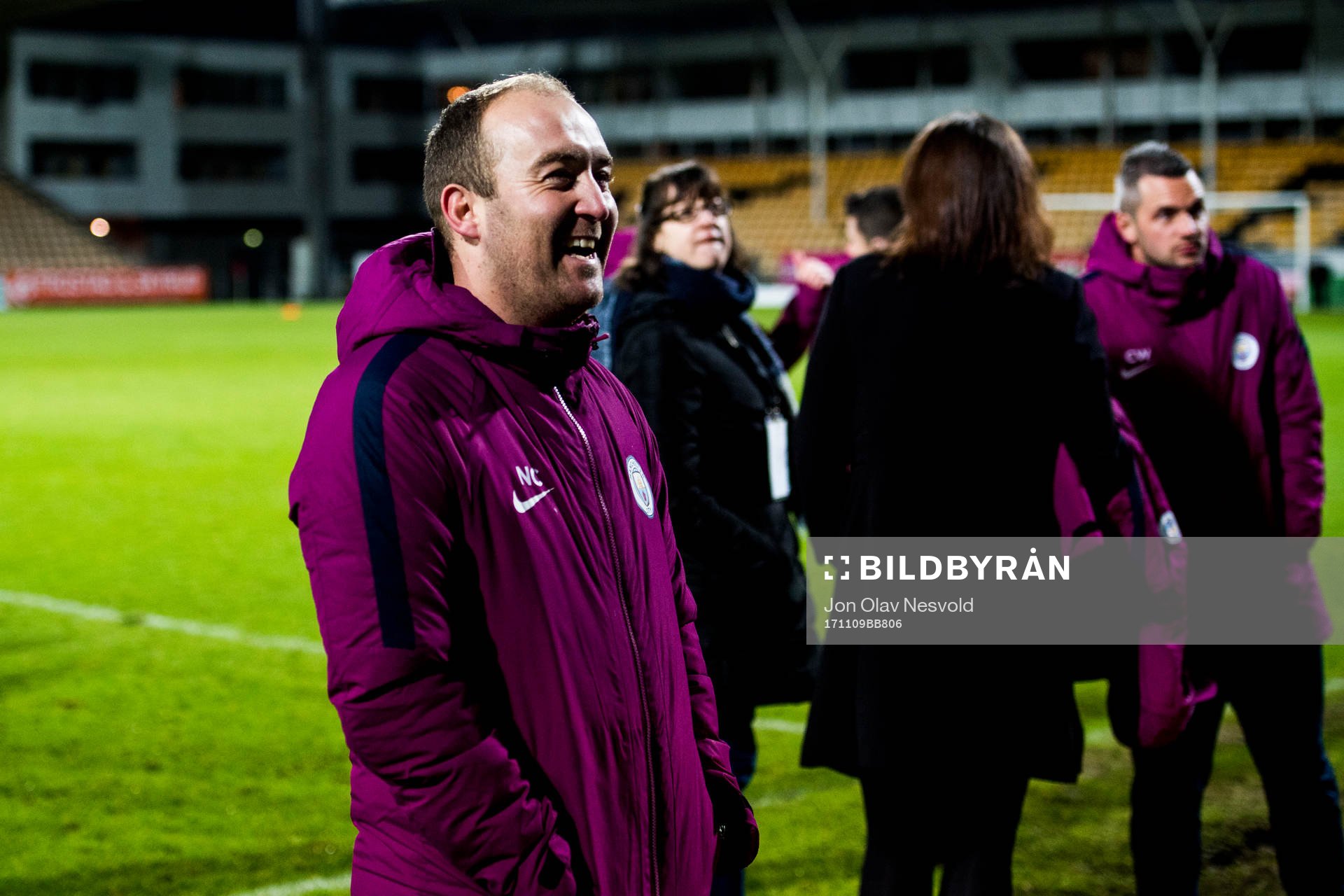 Nicholas Cushing, head coach of Manchester City