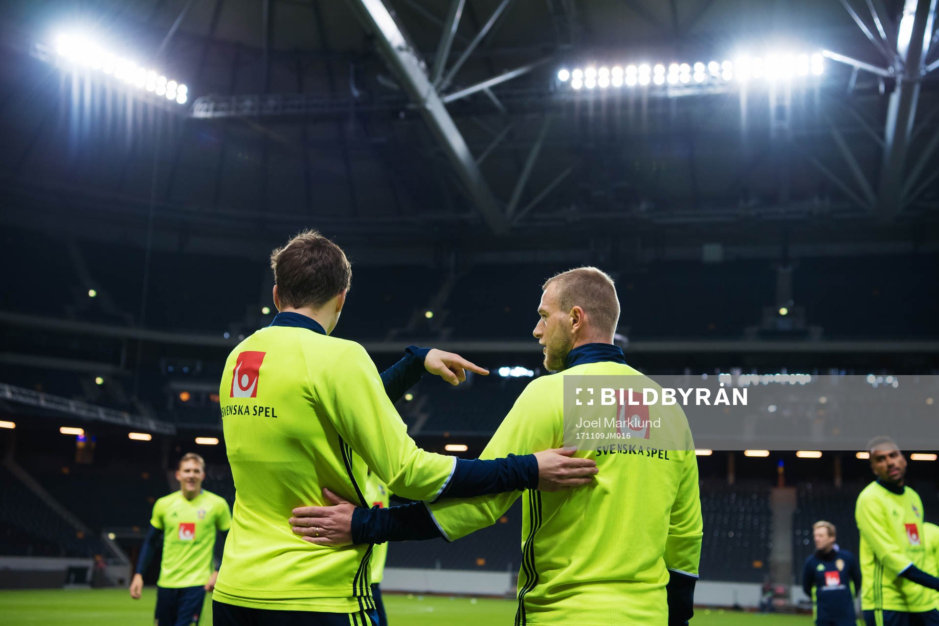 Victor Nilsson Lindelöf och John Guidetti