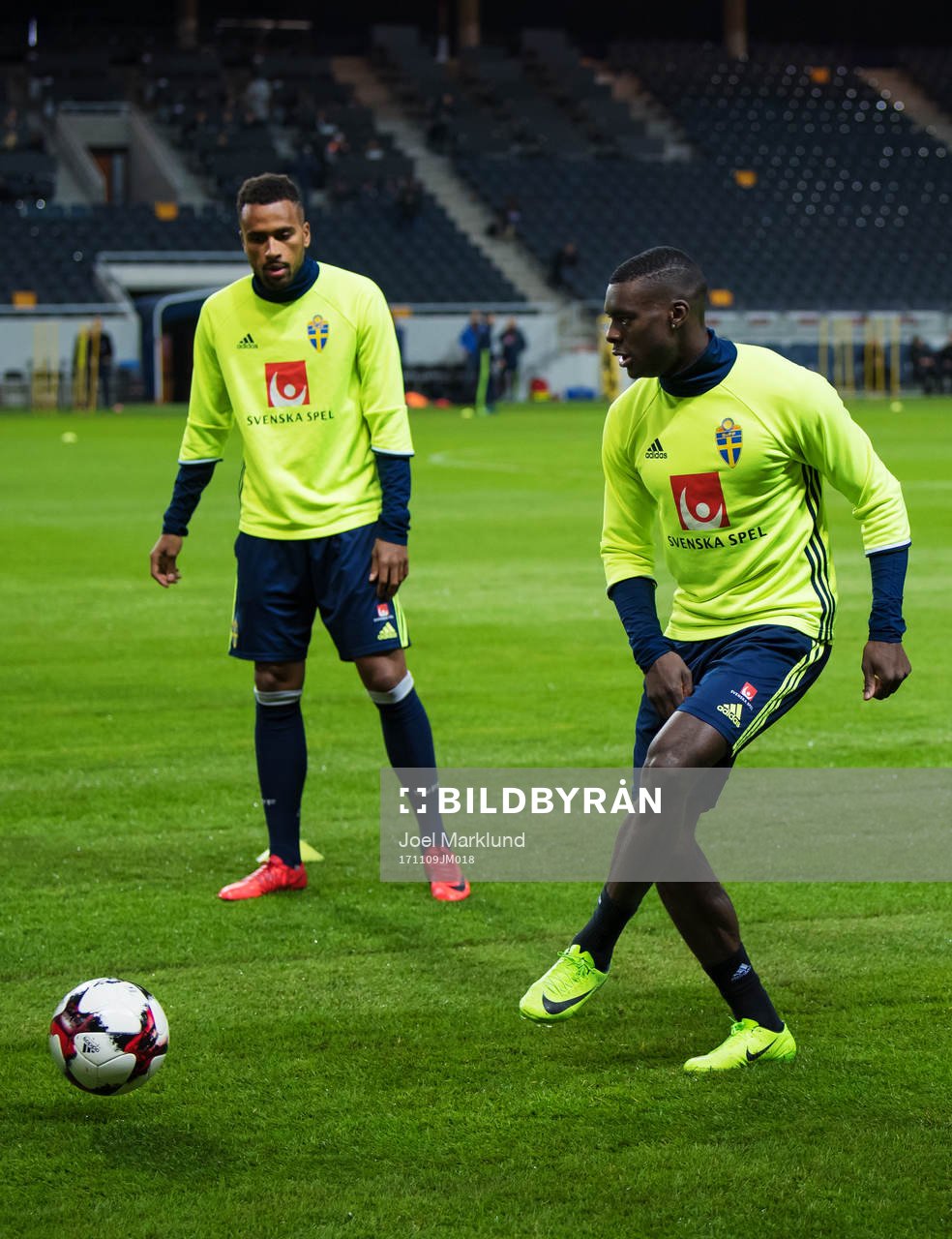 Isaac Kiese Thelin och Ken Sema