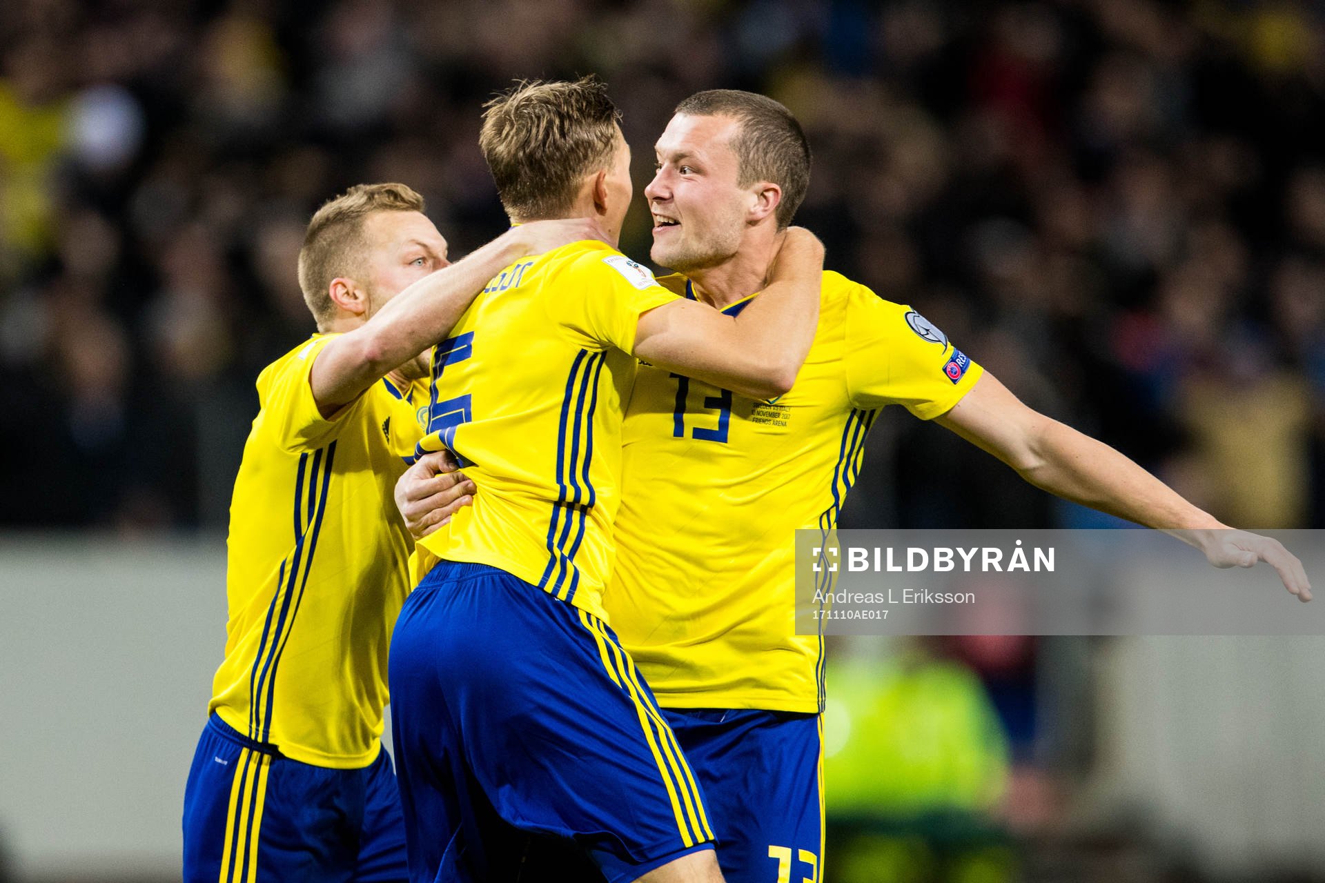 Sveriges Jakob Johansson jublar