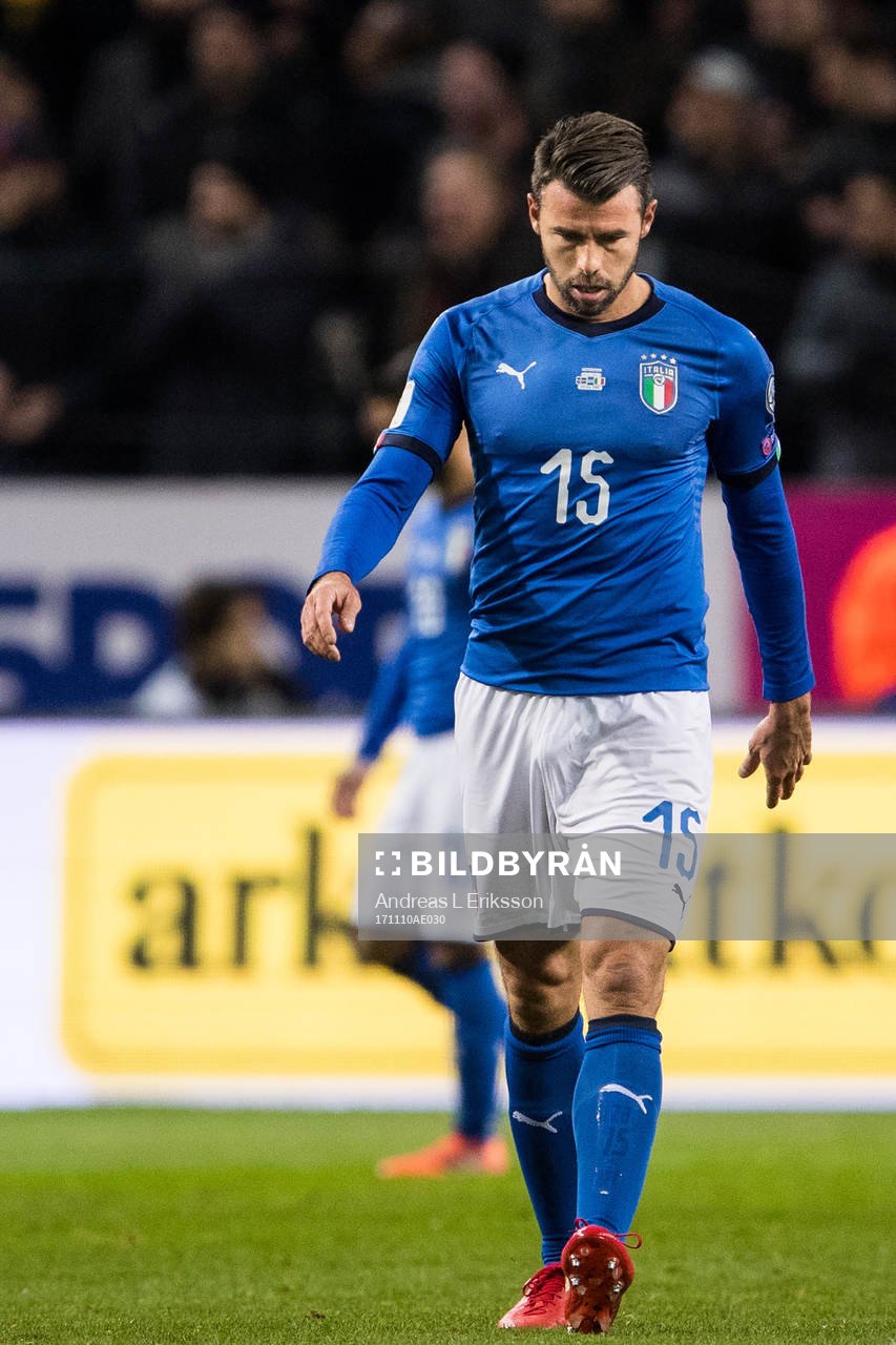 Italiens Andrea Barzagli deppar